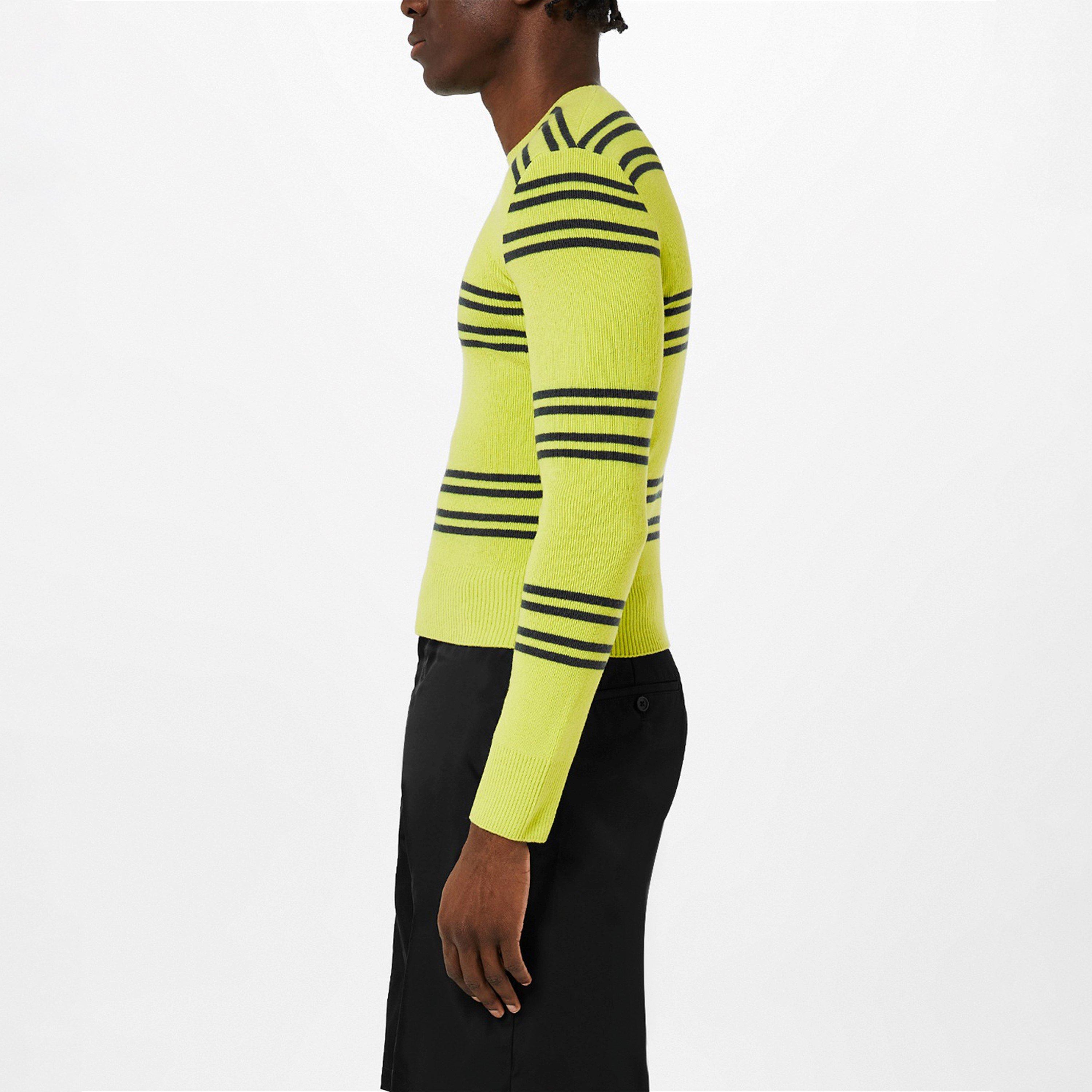 Lime Bosc F0NGG - Prada - Striped Sweatshirt - 5