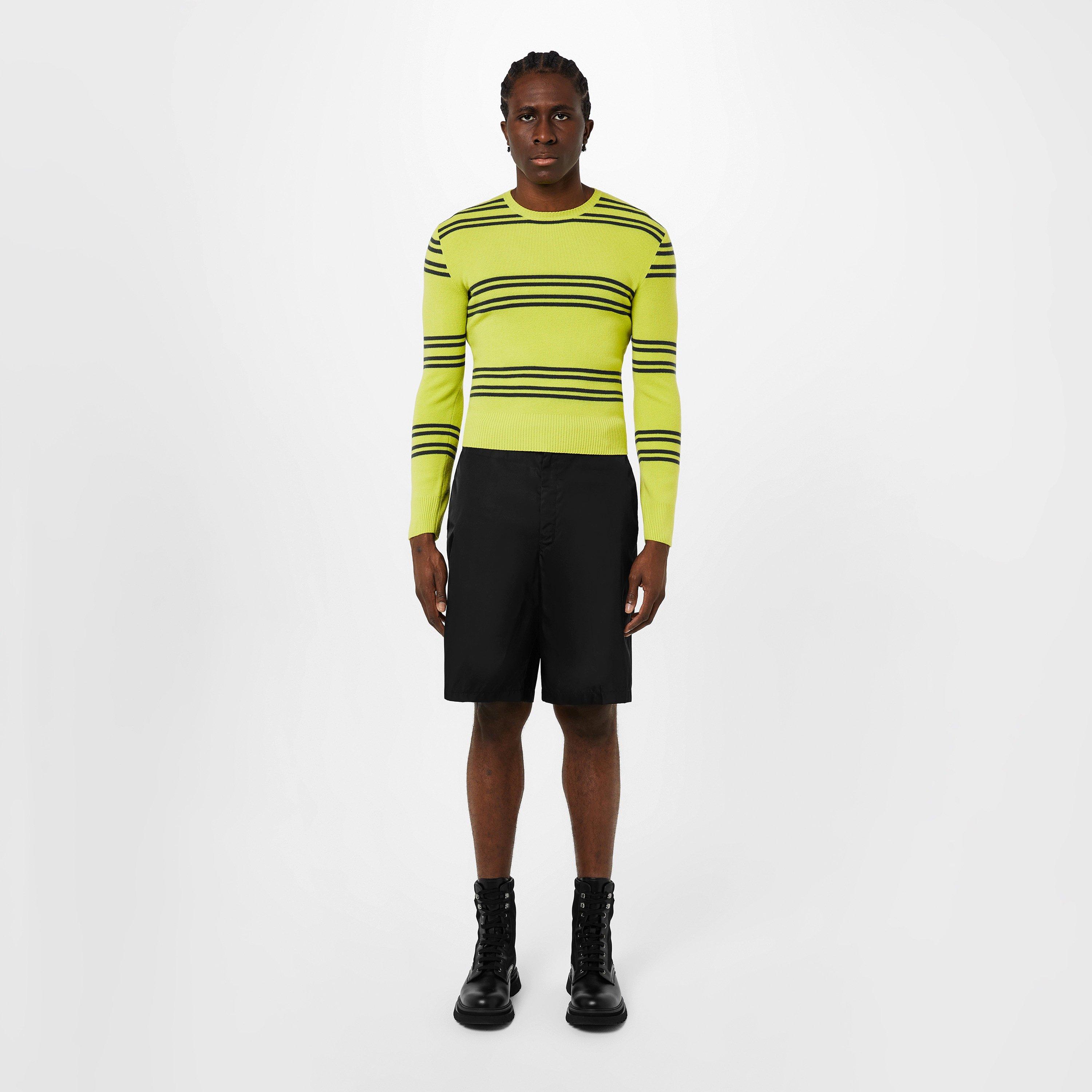 Lime Bosc F0NGG - Prada - Striped Sweatshirt - 6