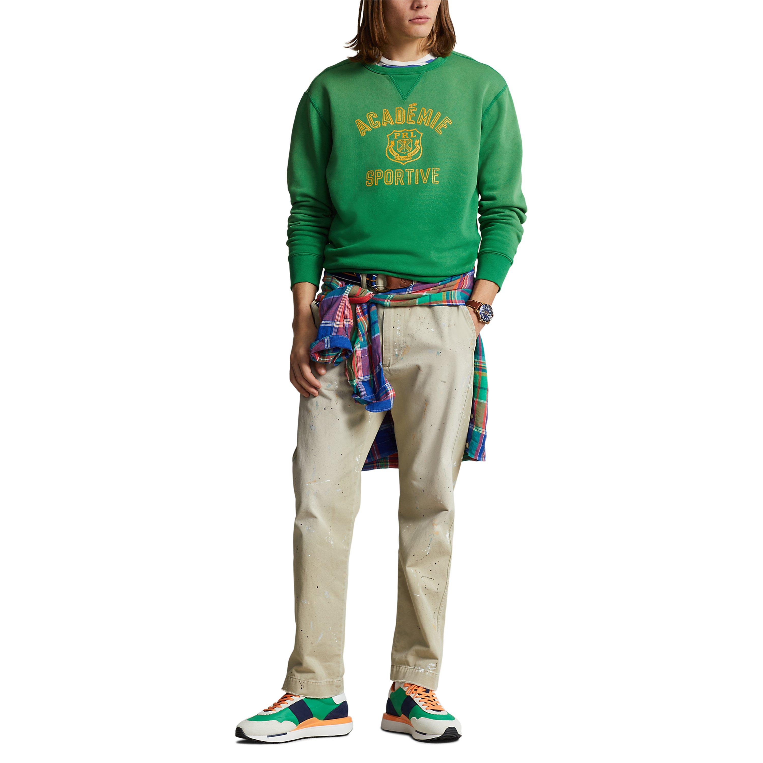 Hillside Green - Polo Ralph Lauren - Acadmie Crew Sweater - 4