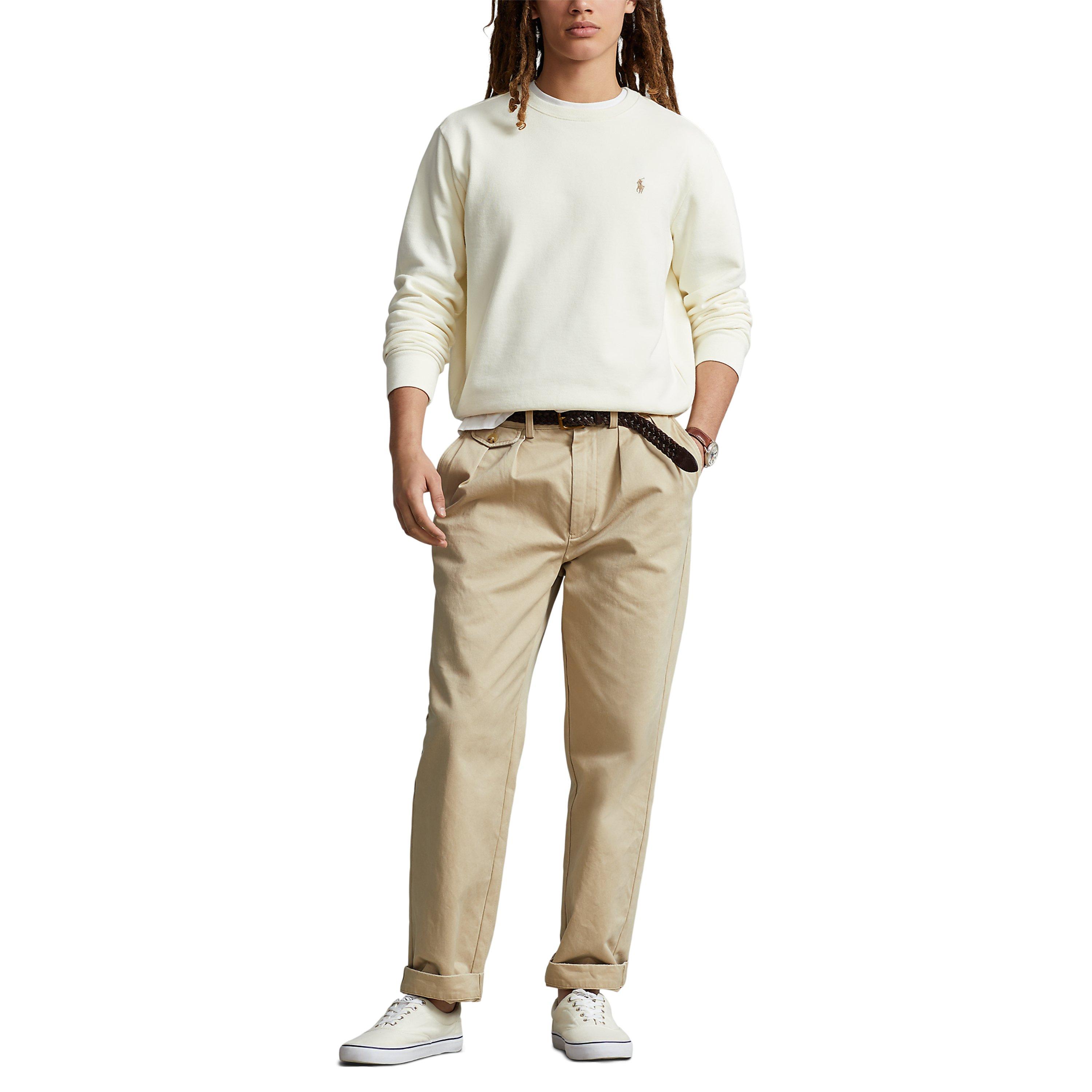 Clubhouse Cream - Polo Ralph Lauren - Loopback Fleece Sweatshirt - 3