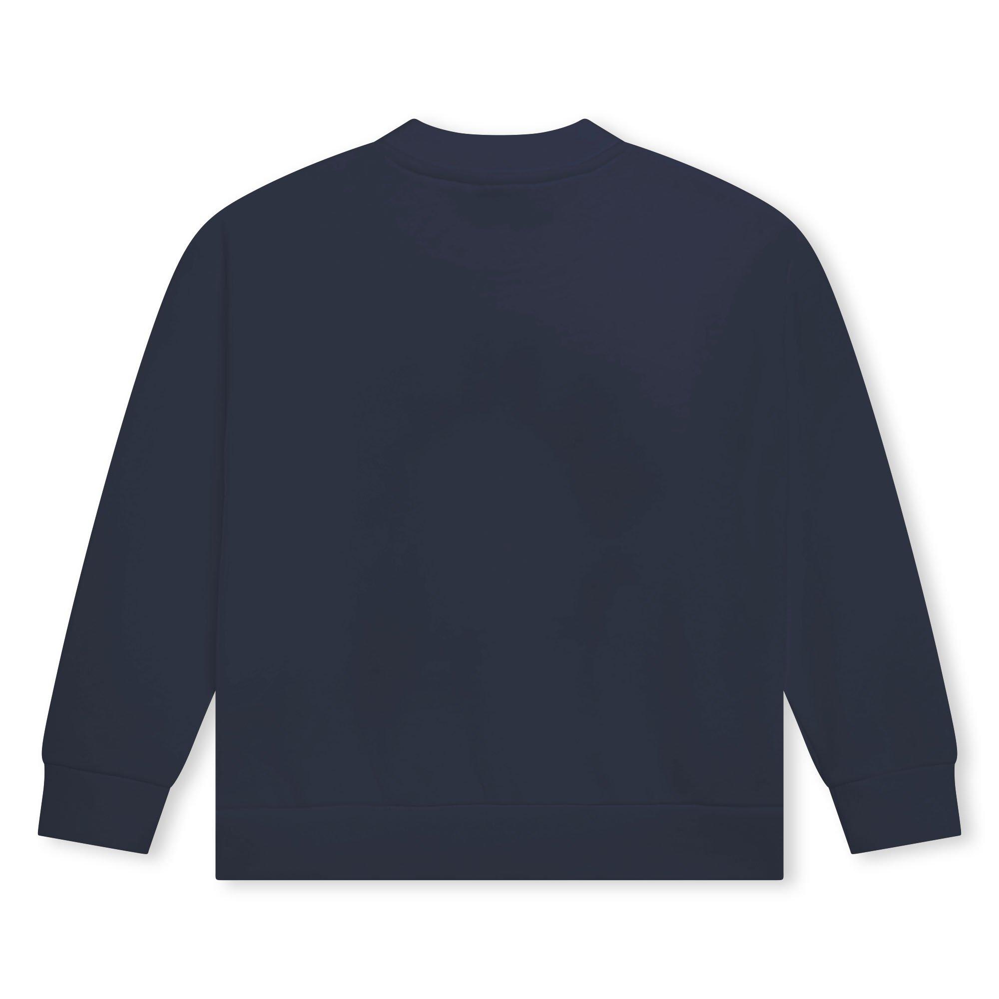 Navy 84A - Kenzo - Embroidered Logo Sweater Juniors - 2