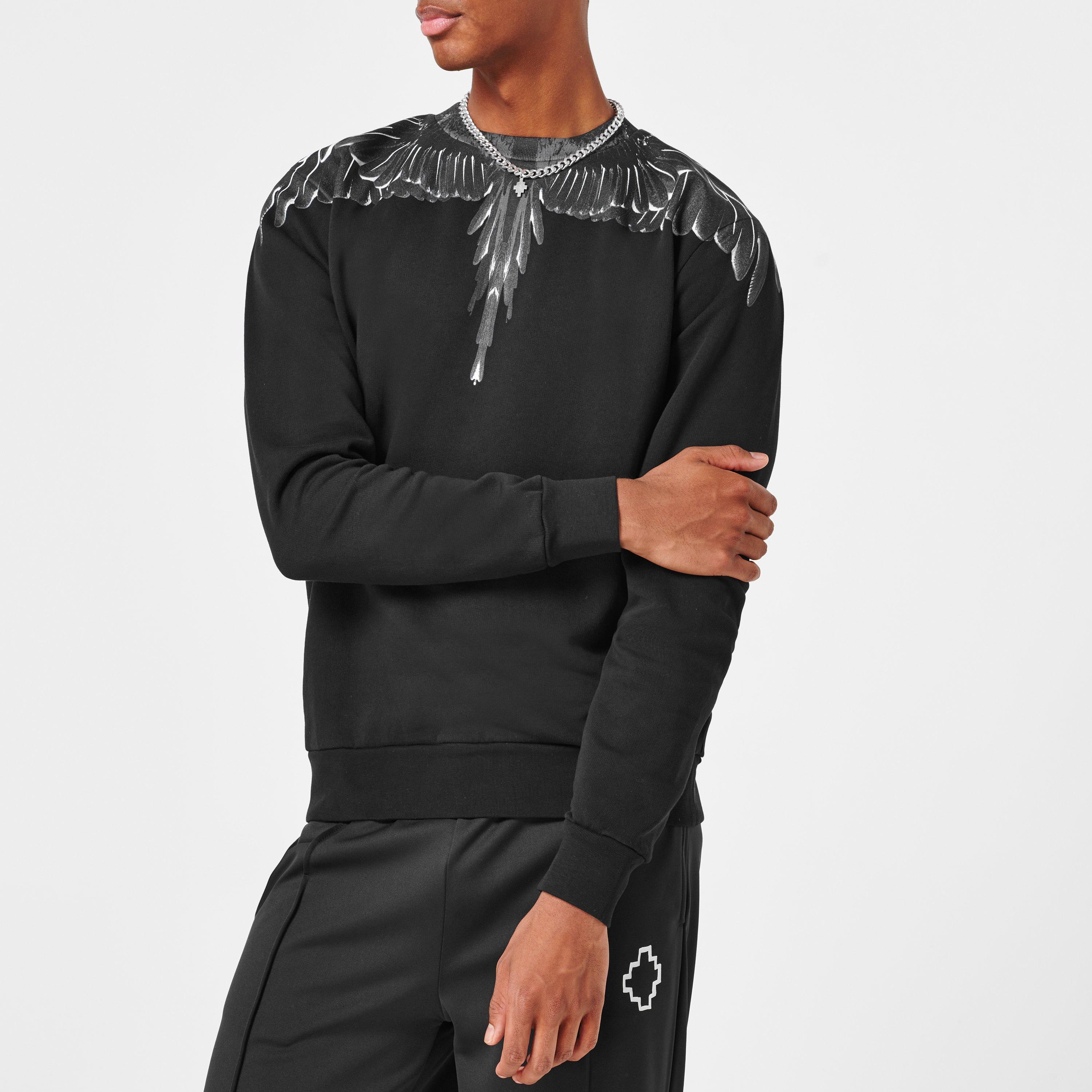 Black/Bla 1010 - Marcelo Burlon - Icon Wing Sweatshirt - 4