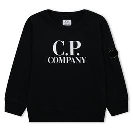 CP Company Basic Fleece Logo Sweatshirt Junior