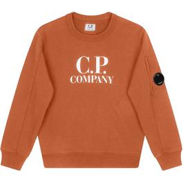 CP Company Basic Fleece Logo Sweatshirt Junior