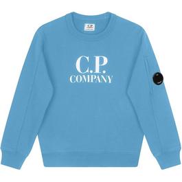 CP Company Basic Fleece Logo Sweatshirt Junior