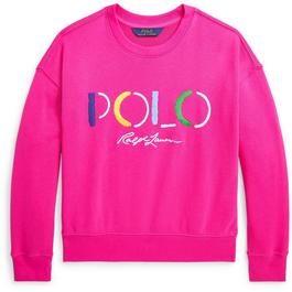 Polo Ralph Lauren Logo Terry Sweatshirt Juniors