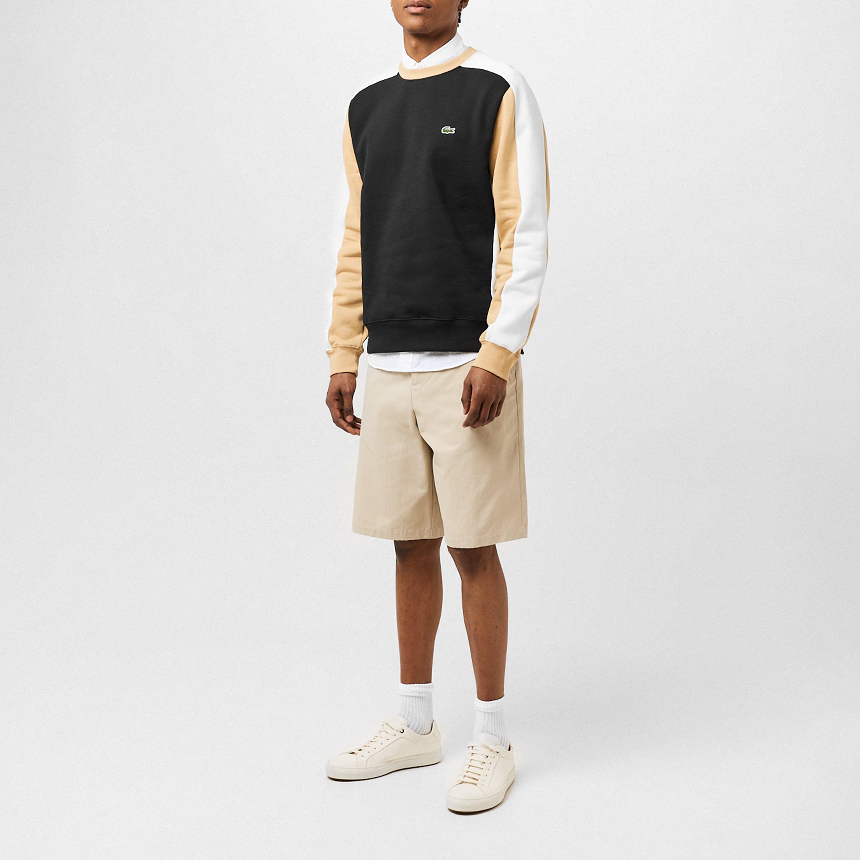 Black/Flour - Lacoste - Colour Block Sweatshirt - 6