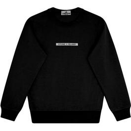 Stone Island BoyS Micro Graphic Crew Sweatshirt