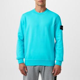 Stone Island Fleece Crew Neck Sweatshirt