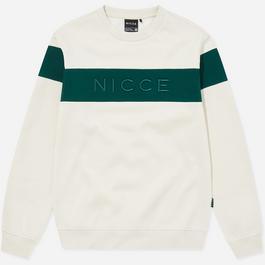 Nicce Nicce Mercury Stripe Crew Sweater Mens