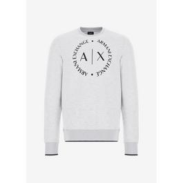 Armani Exchange Armani Logo Crew Sweater