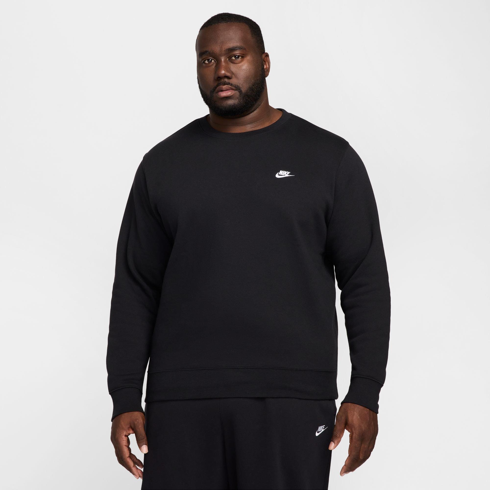 nike team club crew sweatshirt
