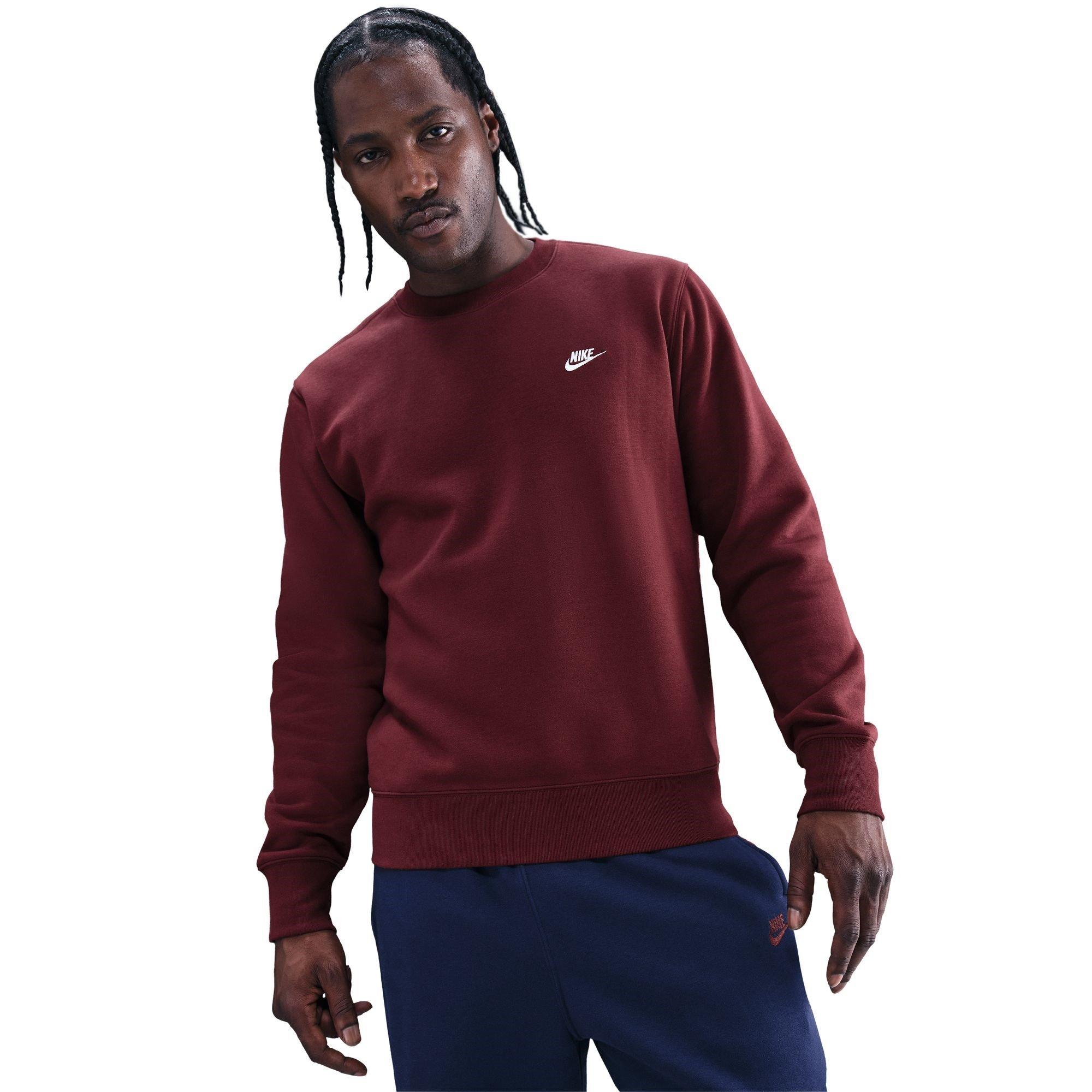 Nike Men's Sportswear Club Crew - Dark Team Red - XL