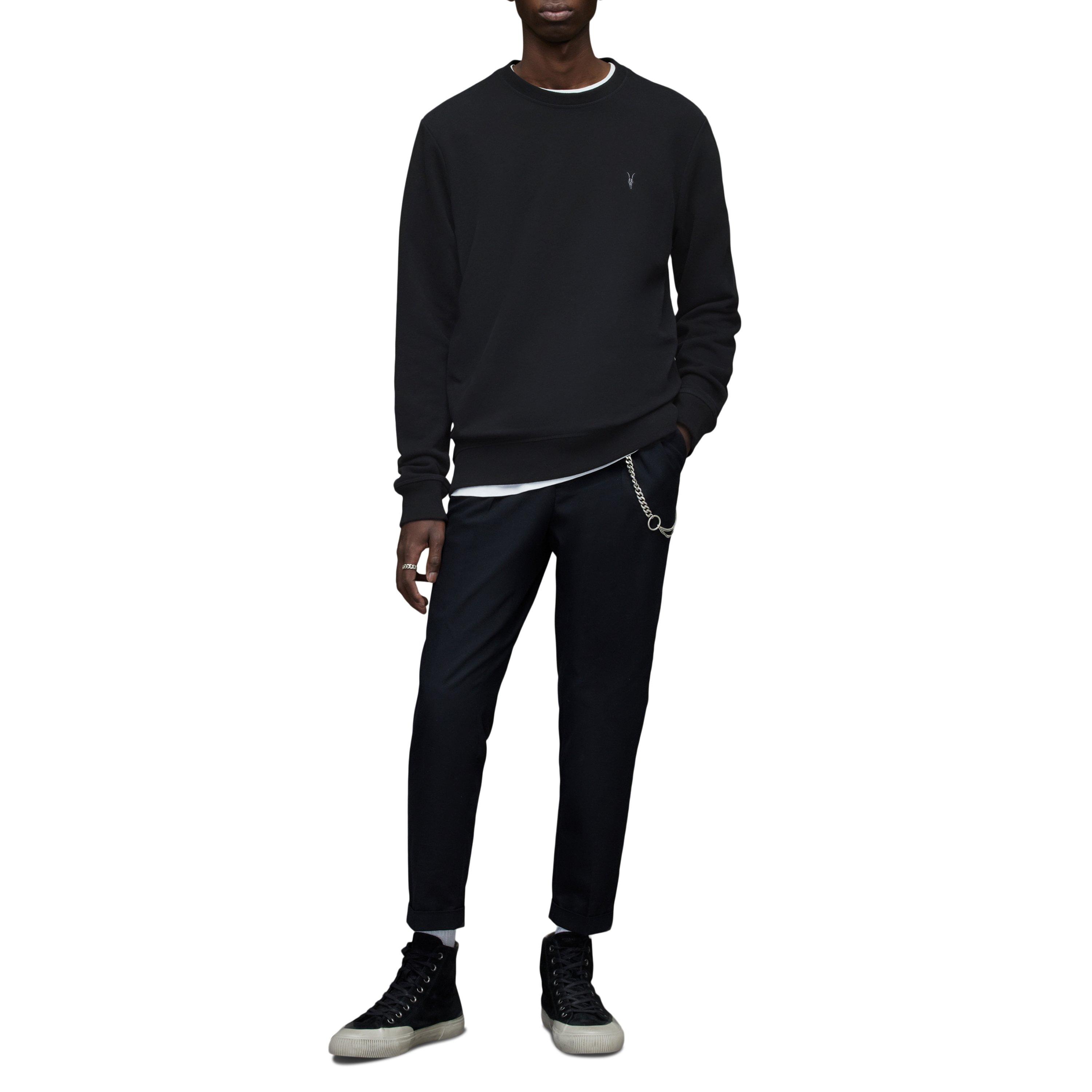 Black - AllSaints - Raven Crew - 5