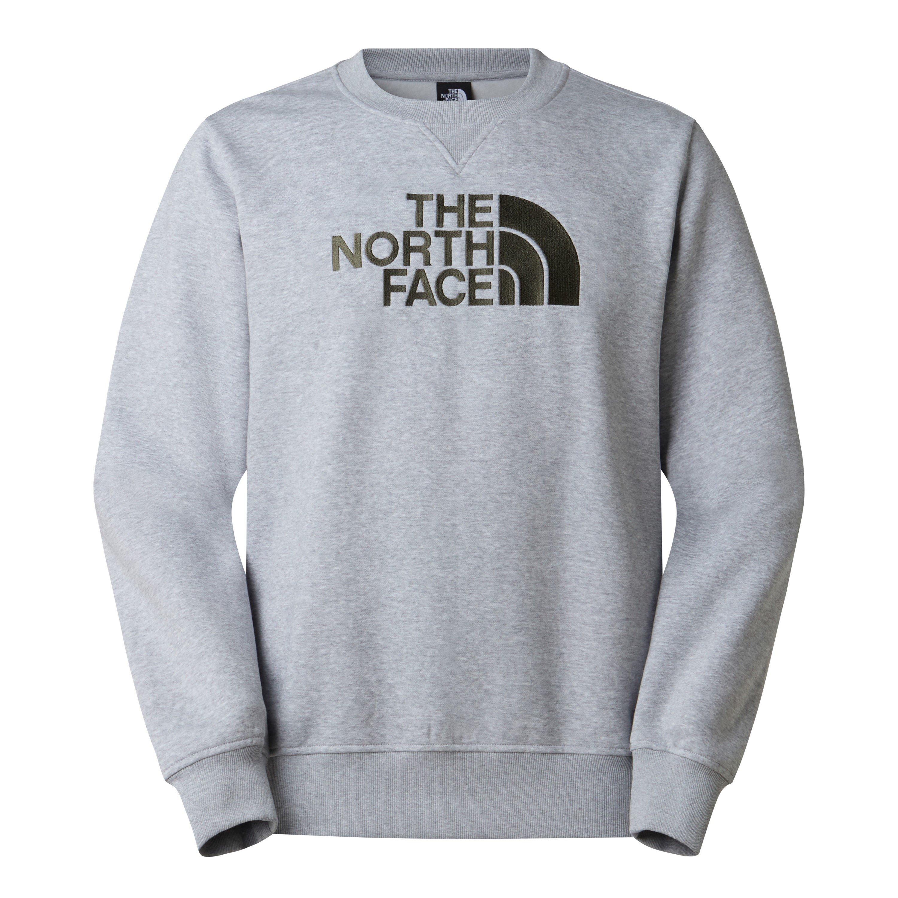 The North Face Men's Drew Peak Crew-Neck Sweater - Grey Hthr - Large
