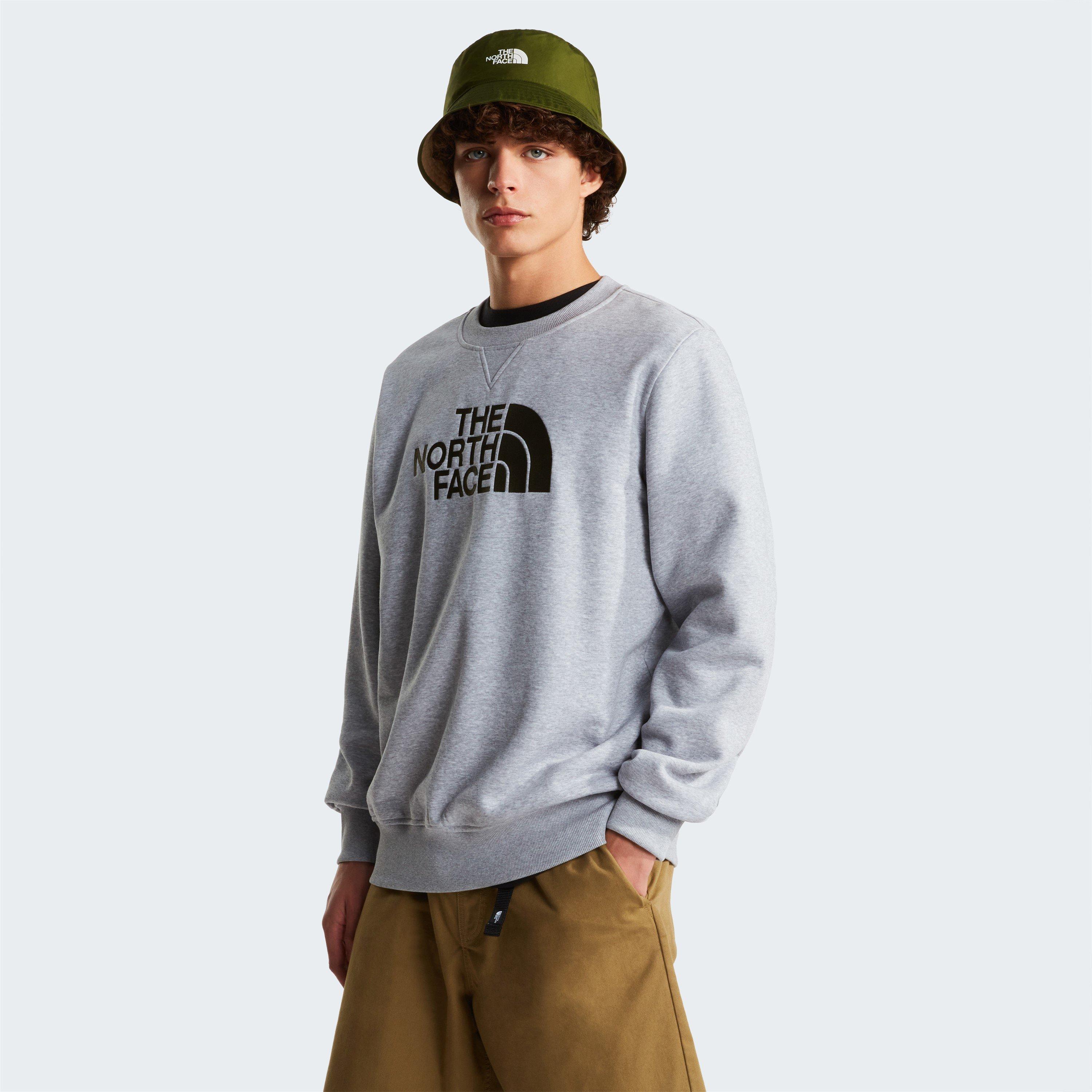 Gris chiné - The North Face - Mens Drew Peak Crew-neck Sweater - 3