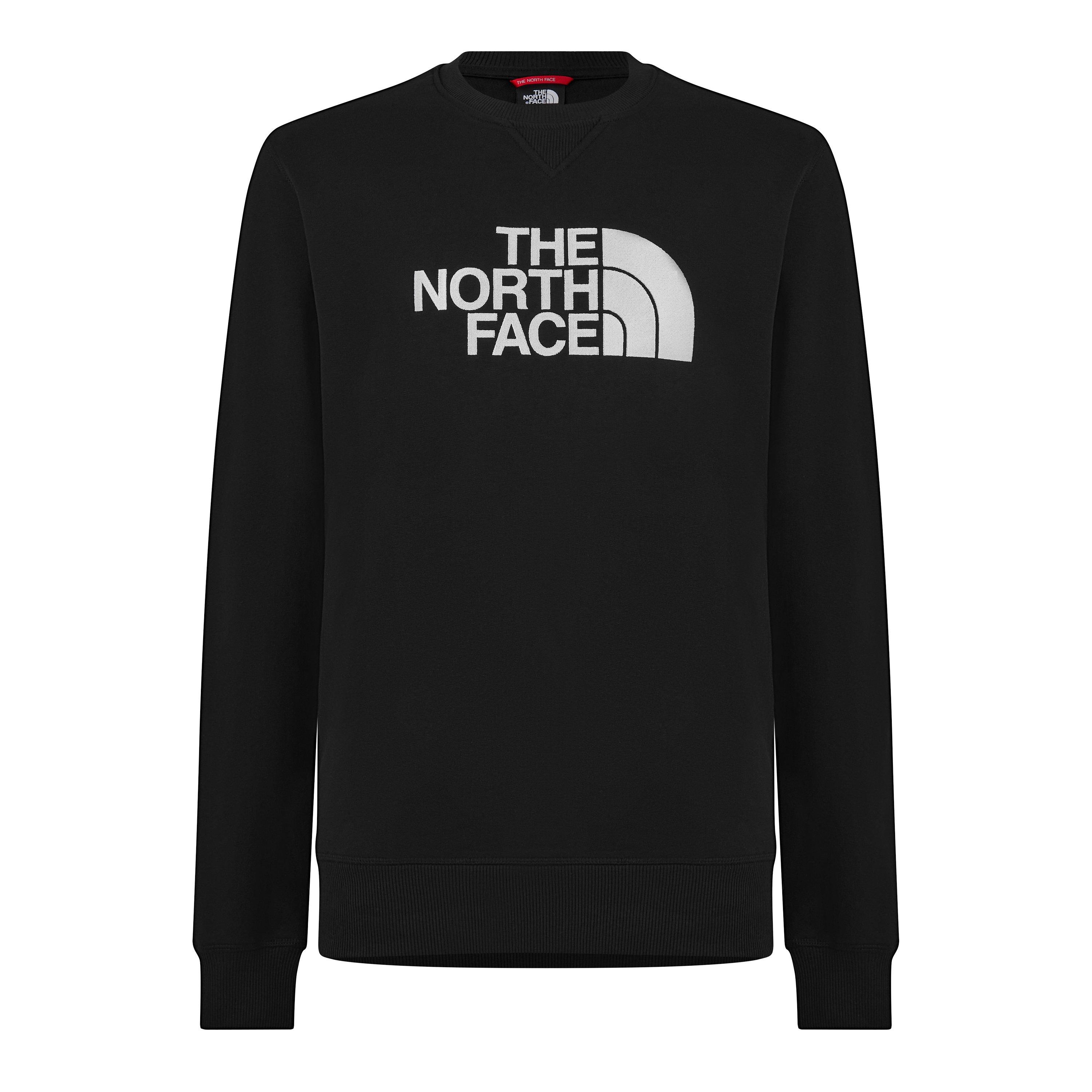 TNF Black - The North Face - Mens Drew Peak Crew-neck Sweater - 1