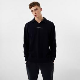 Jack Wills JW Minimal Graphic Collar Sweater