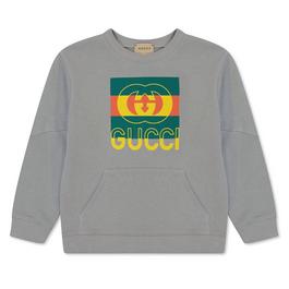 Gucci Boy'S Logo Print Sweatshirt