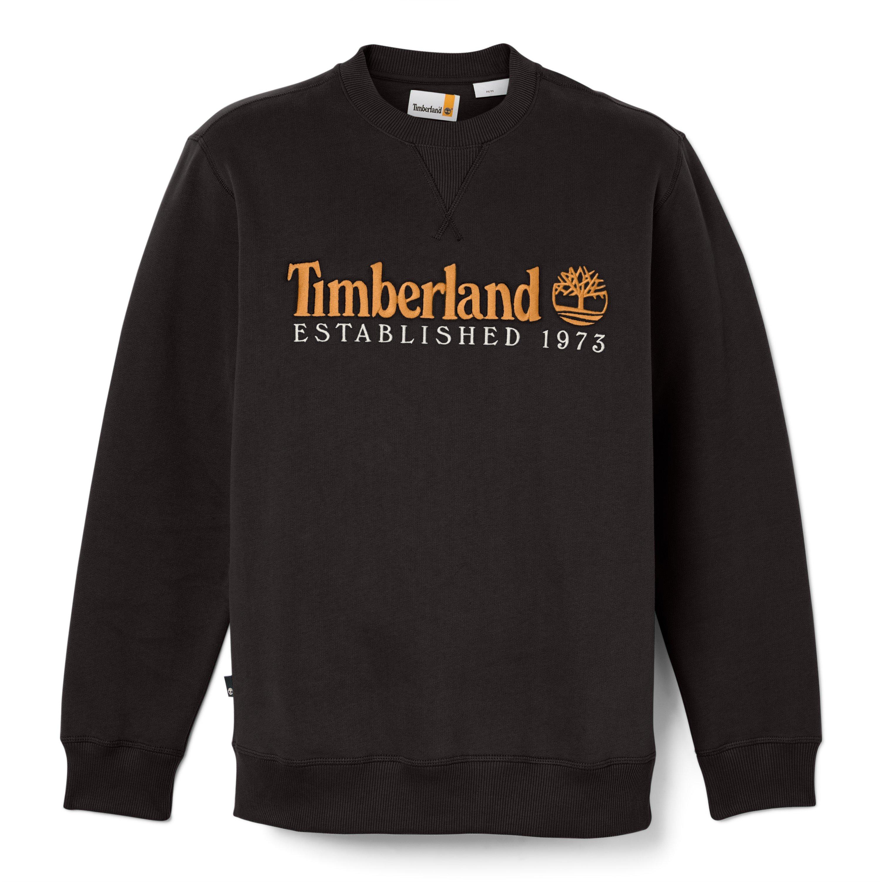 Timberland Men's Colourblast Crew Sweatshirt - Black - S