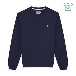 Farah Farah Fulwood Organic Crew Neck Sweatshirt