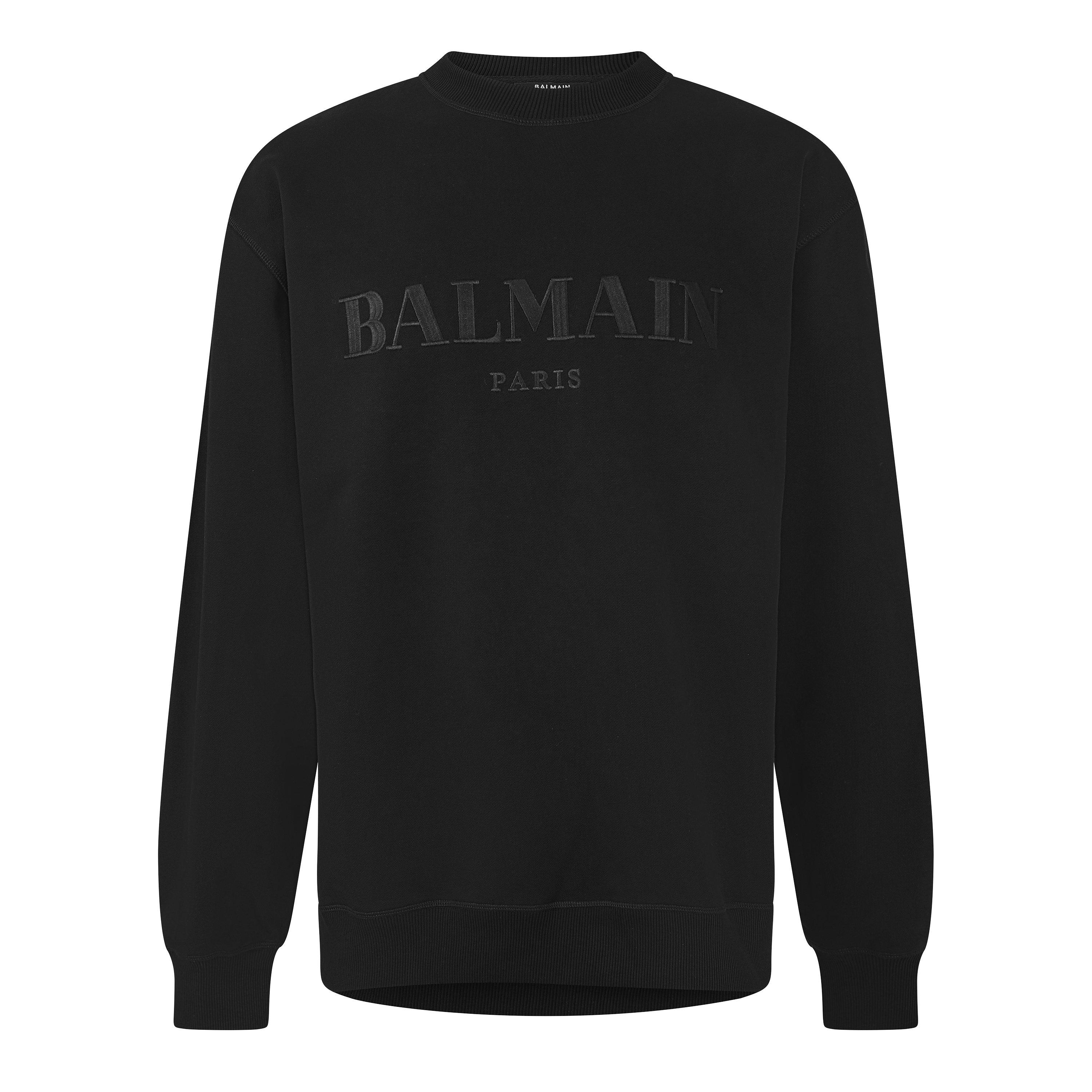 Black/Black - Balmain - Balmain LG Sweat Sn64 - 1