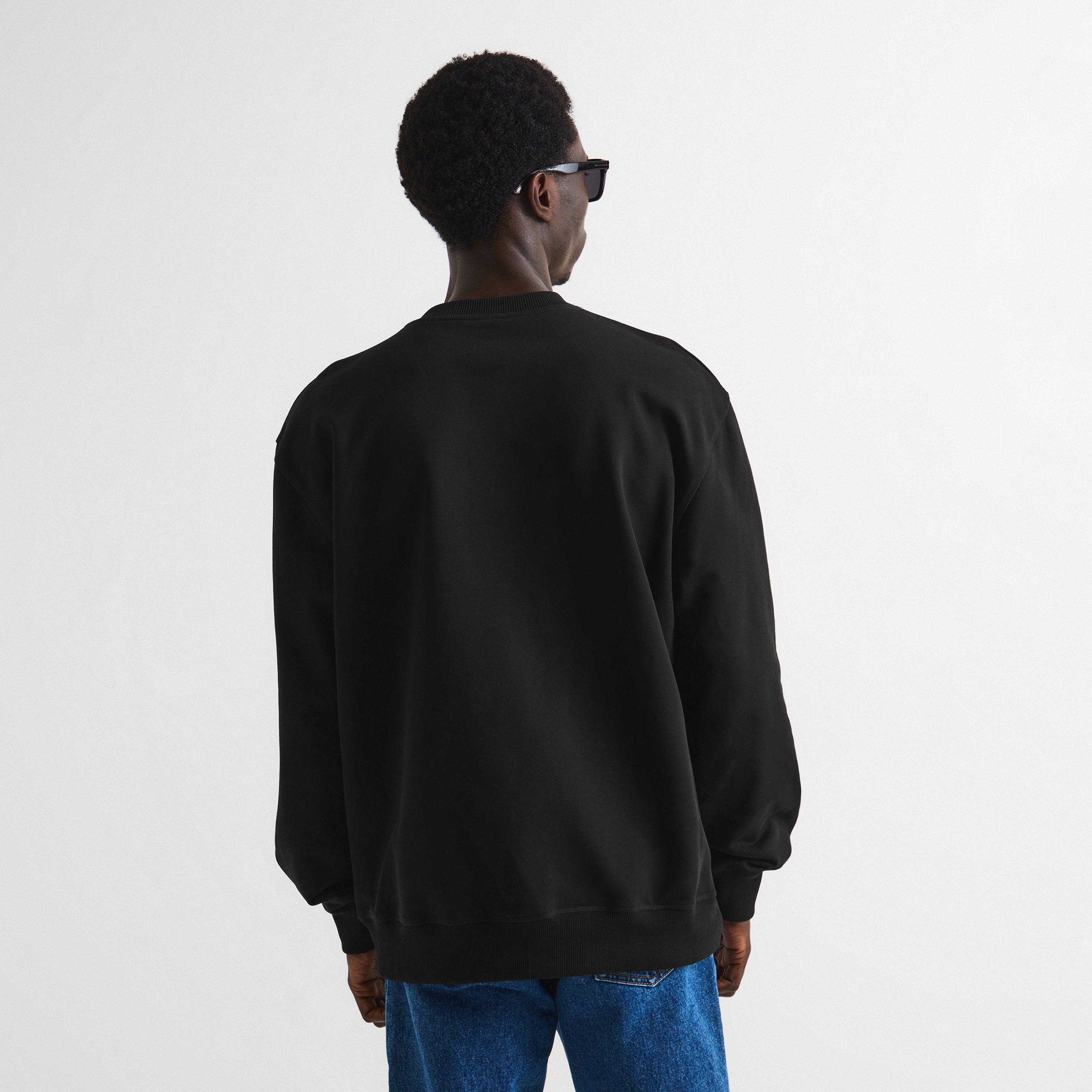 Black/Black - Balmain - Balmain LG Sweat Sn64 - 4