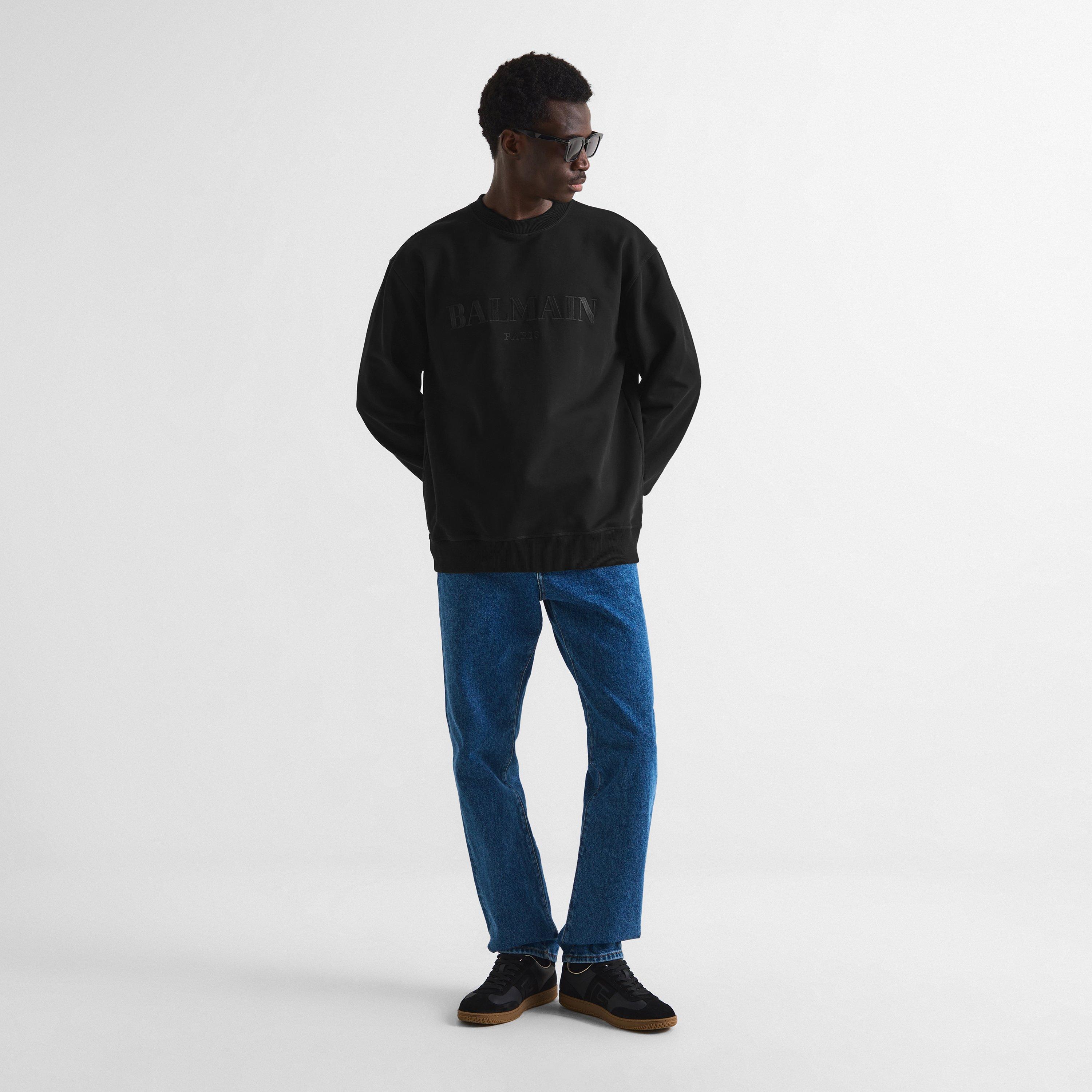 Black/Black - Balmain - Balmain LG Sweat Sn64 - 6