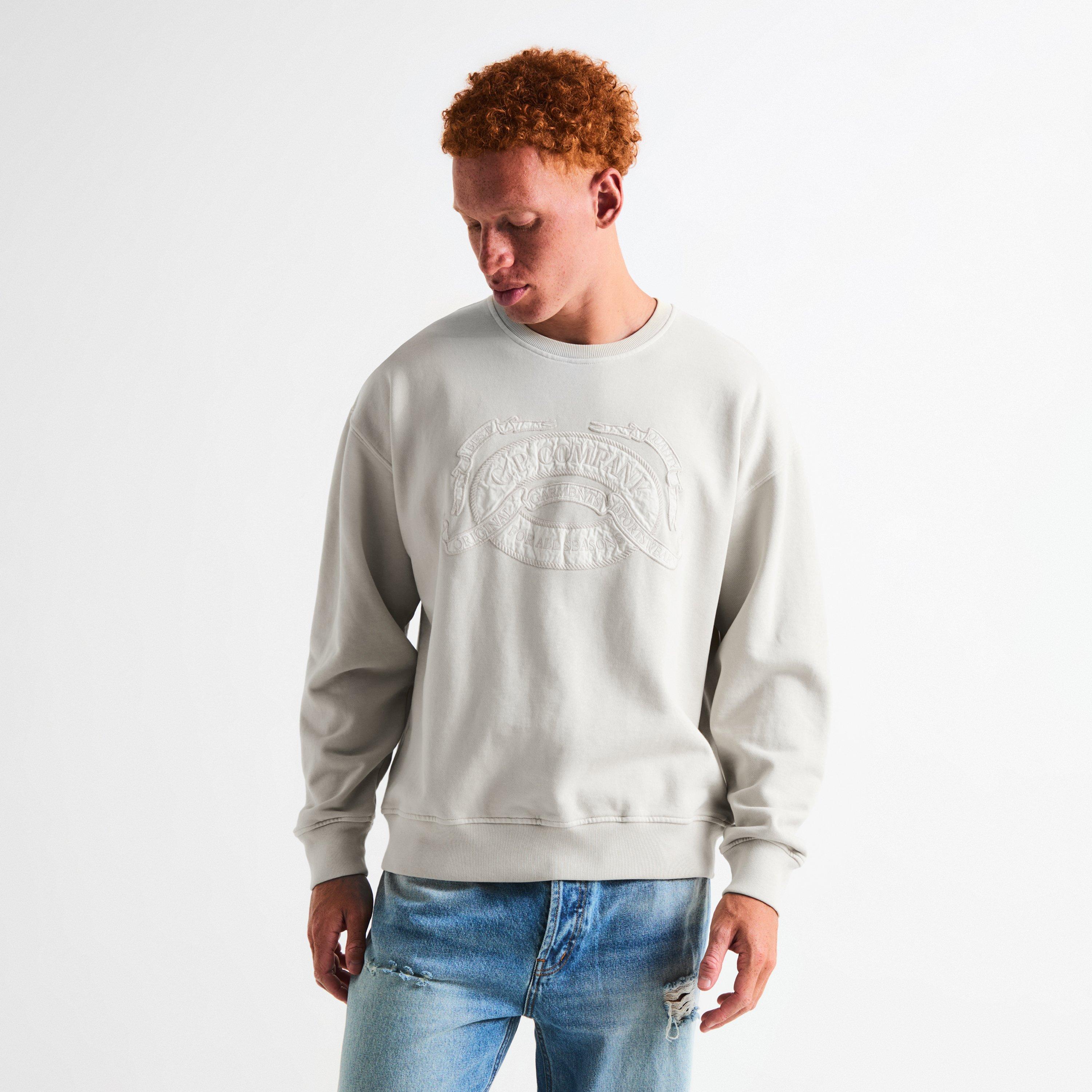 Frozen Dew 114 - CP Company - CP Logo Crew Sweat Sn64 - 3