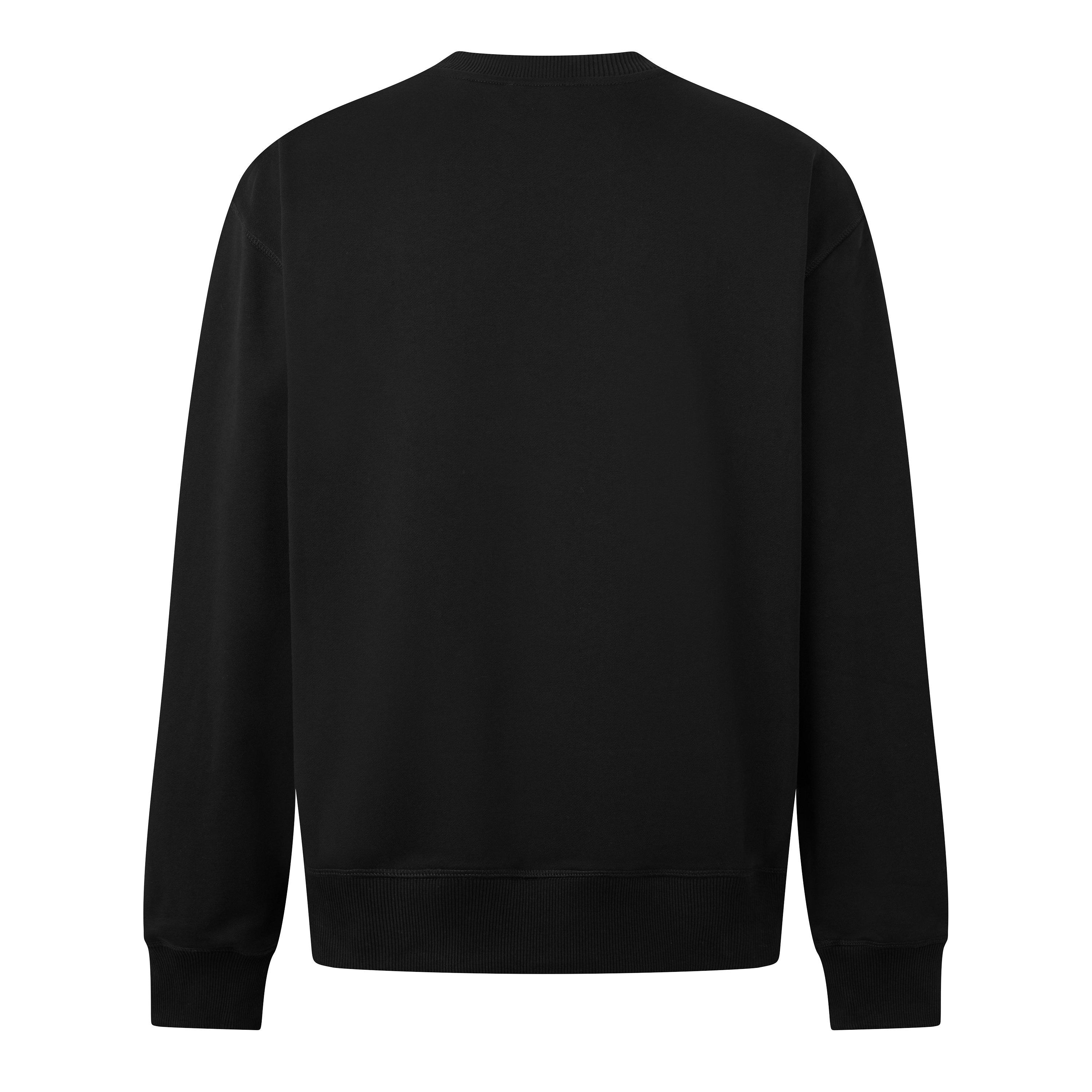 Black - Balmain - Balmain Flock Sweat Sn63 - 2