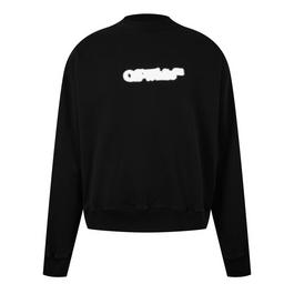 Off White Spray Logo Sweatshirt