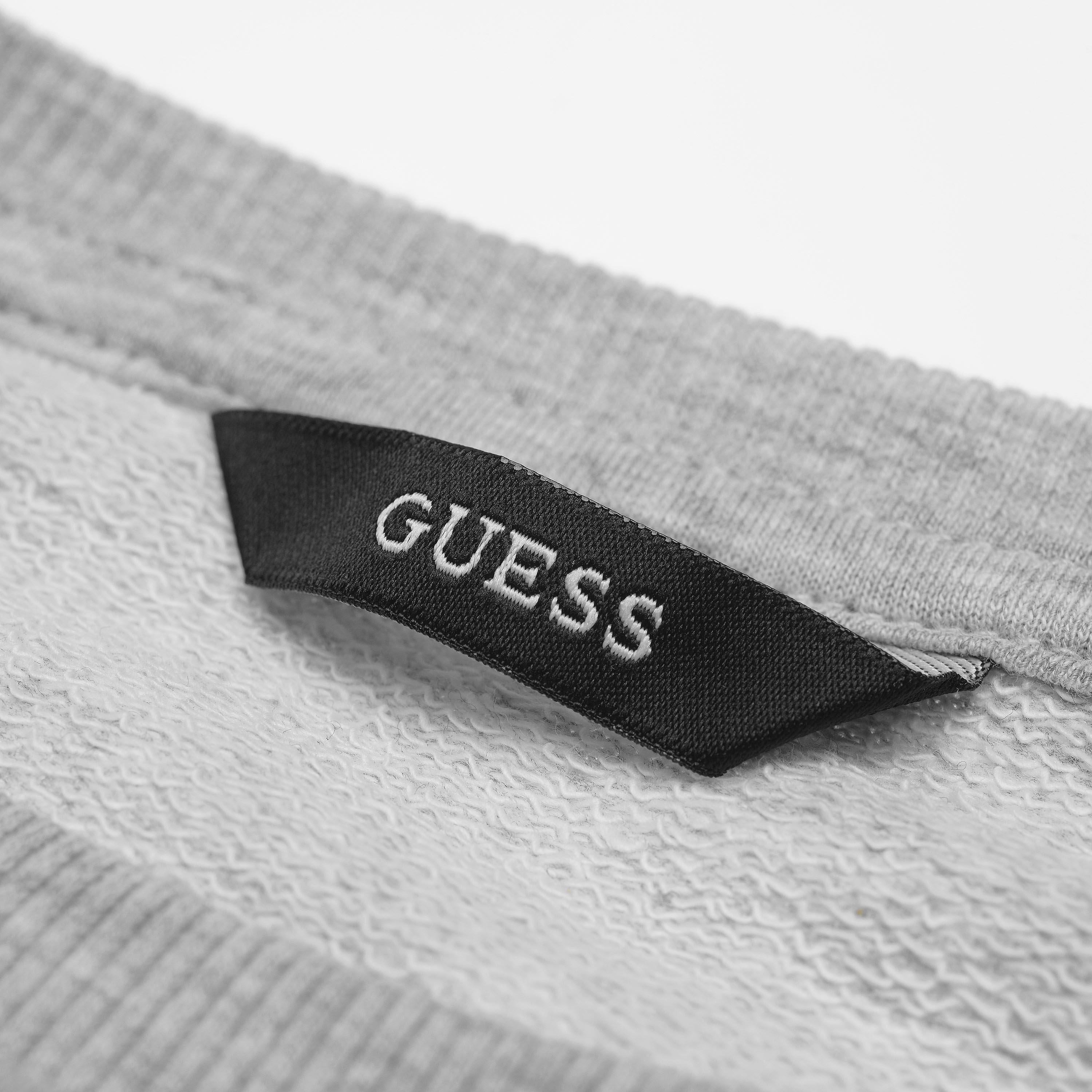 Grey Marl M90 - Guess - Logo Sweater - 3
