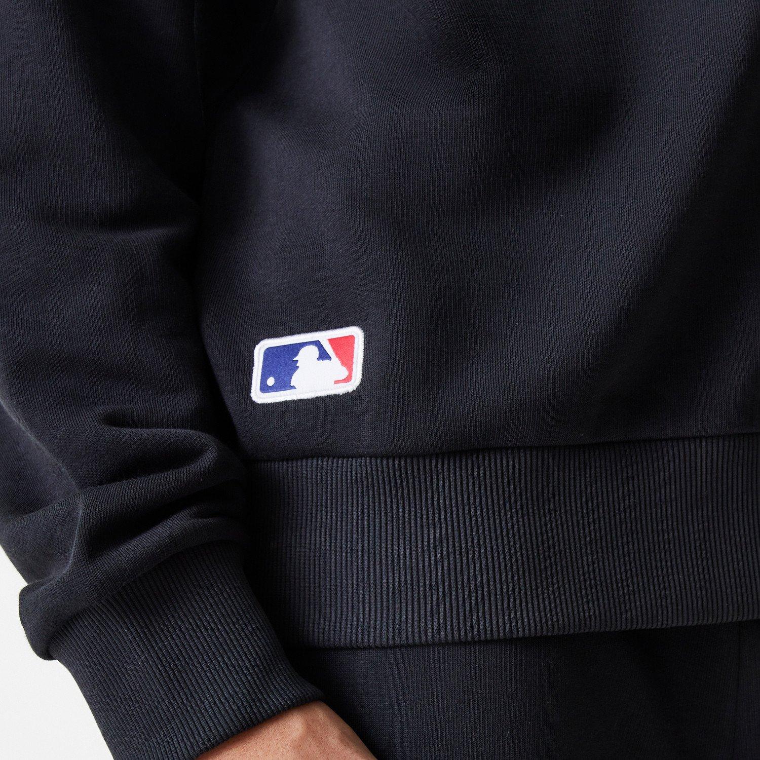 NY Black - New Era - Men's MLB Essential Oversized Crew Sweatshirt - 5