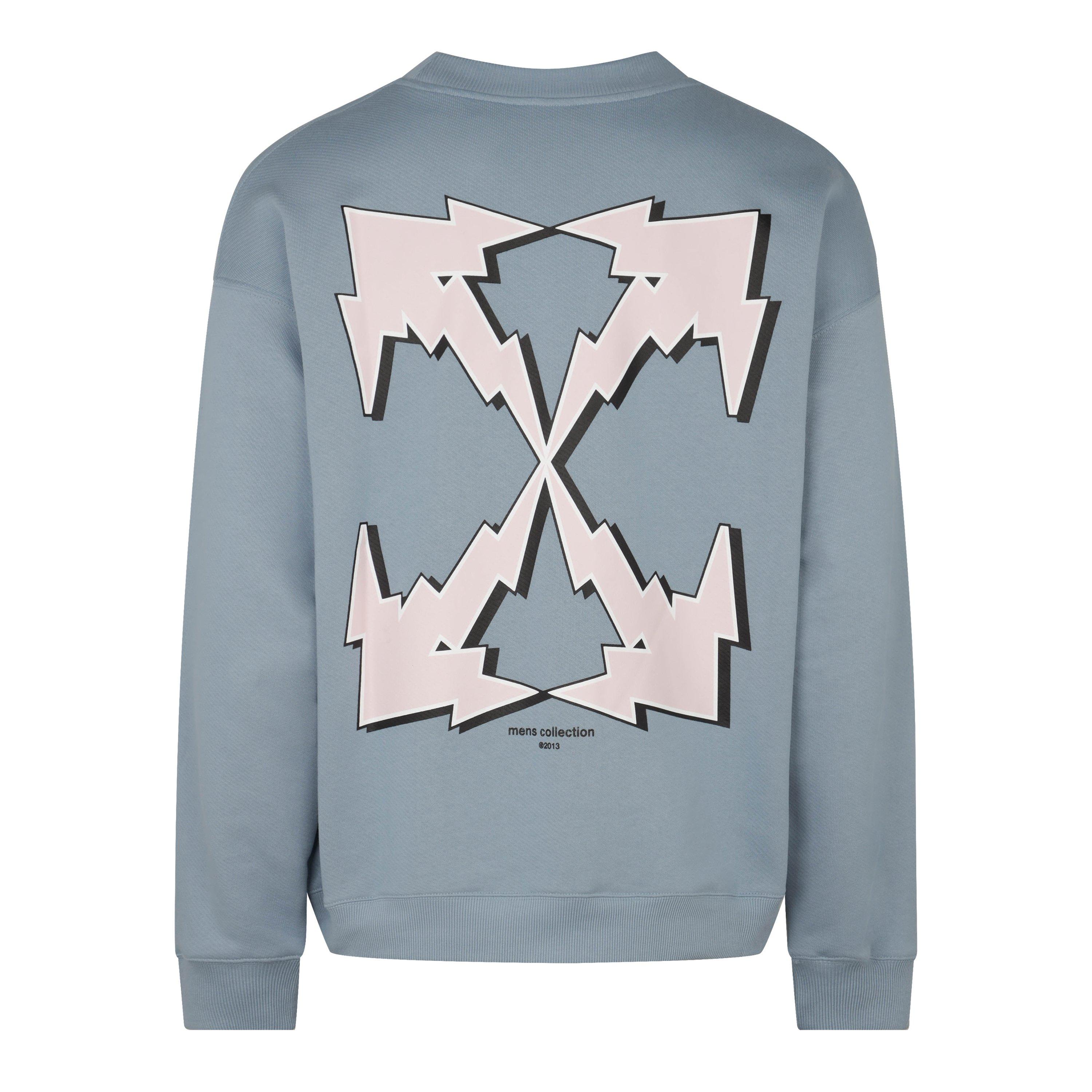 Faded Denim - Off White - Off Bolt Arrow Swt Sn99 - 2