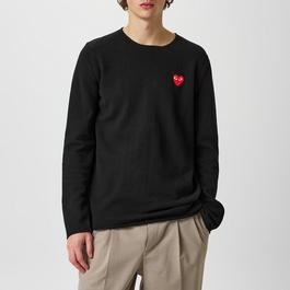 Comme des Garcons PLAY Embroidered Logo Jumper