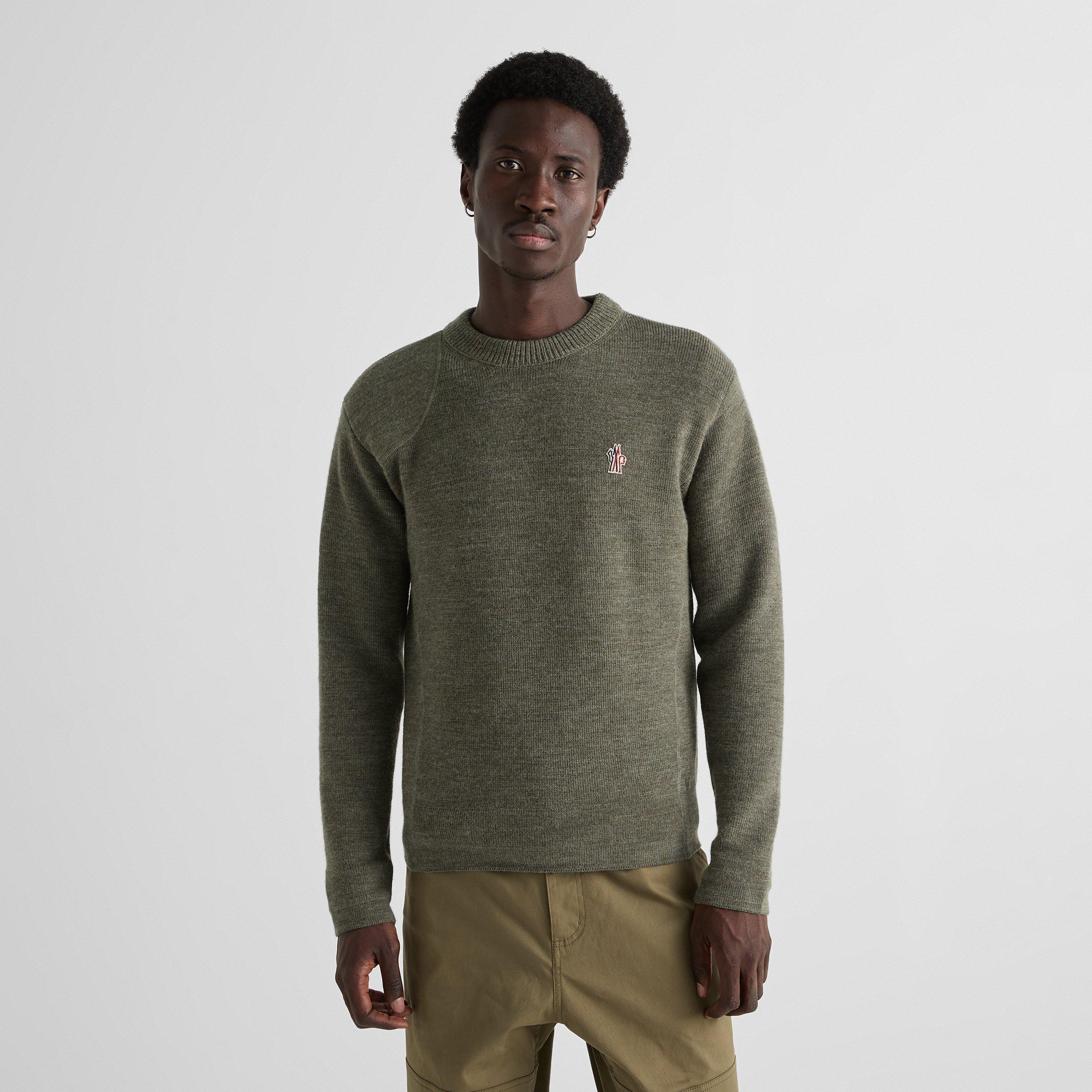 Khaki 877 - Moncler - Moncler Knt Crew Sn64 - 3