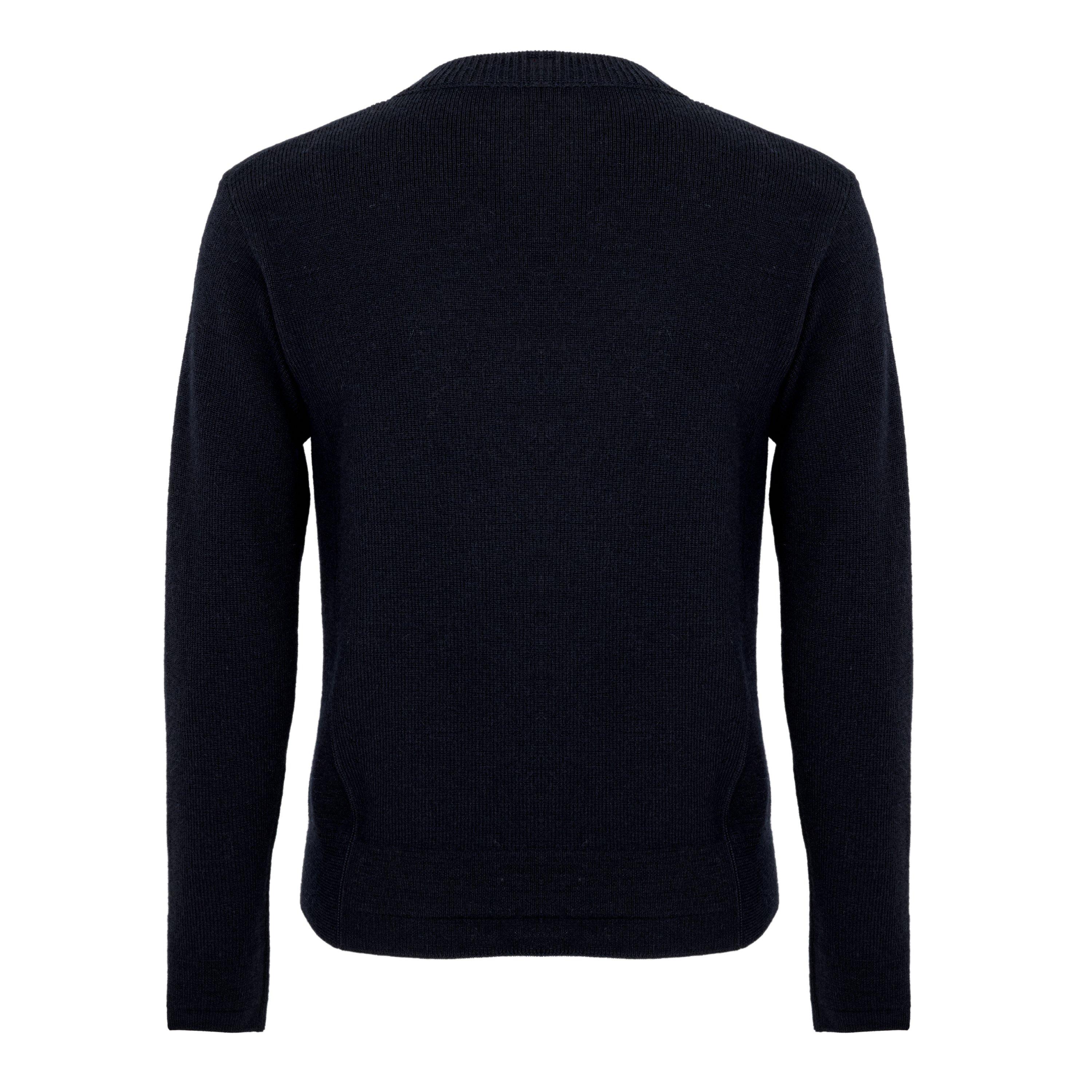 Navy 74S - Moncler - Moncler Knt Crew Sn64 - 2