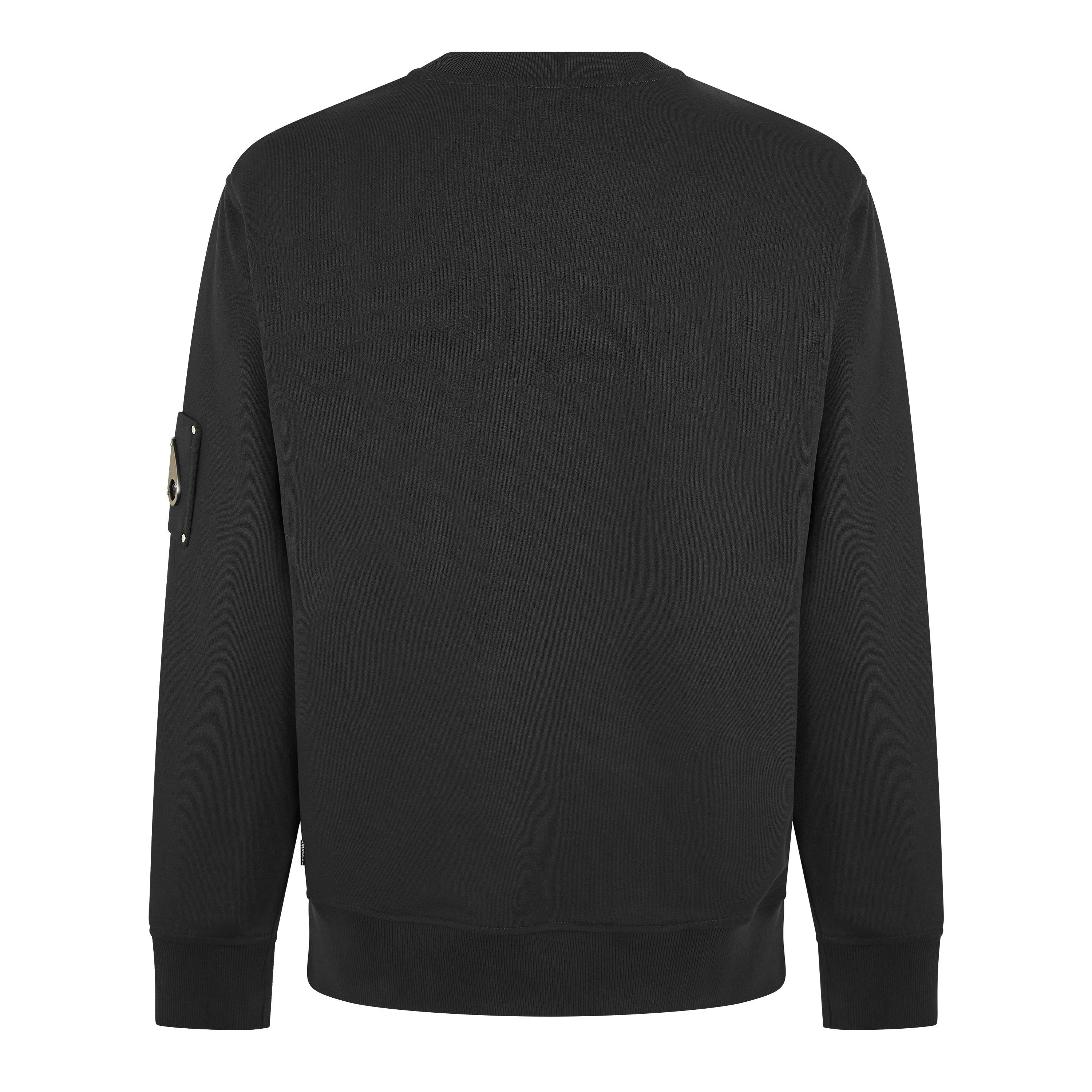 Black - Moose Knuckles - Men's Hartsfield Crew Sweatshirt - 2