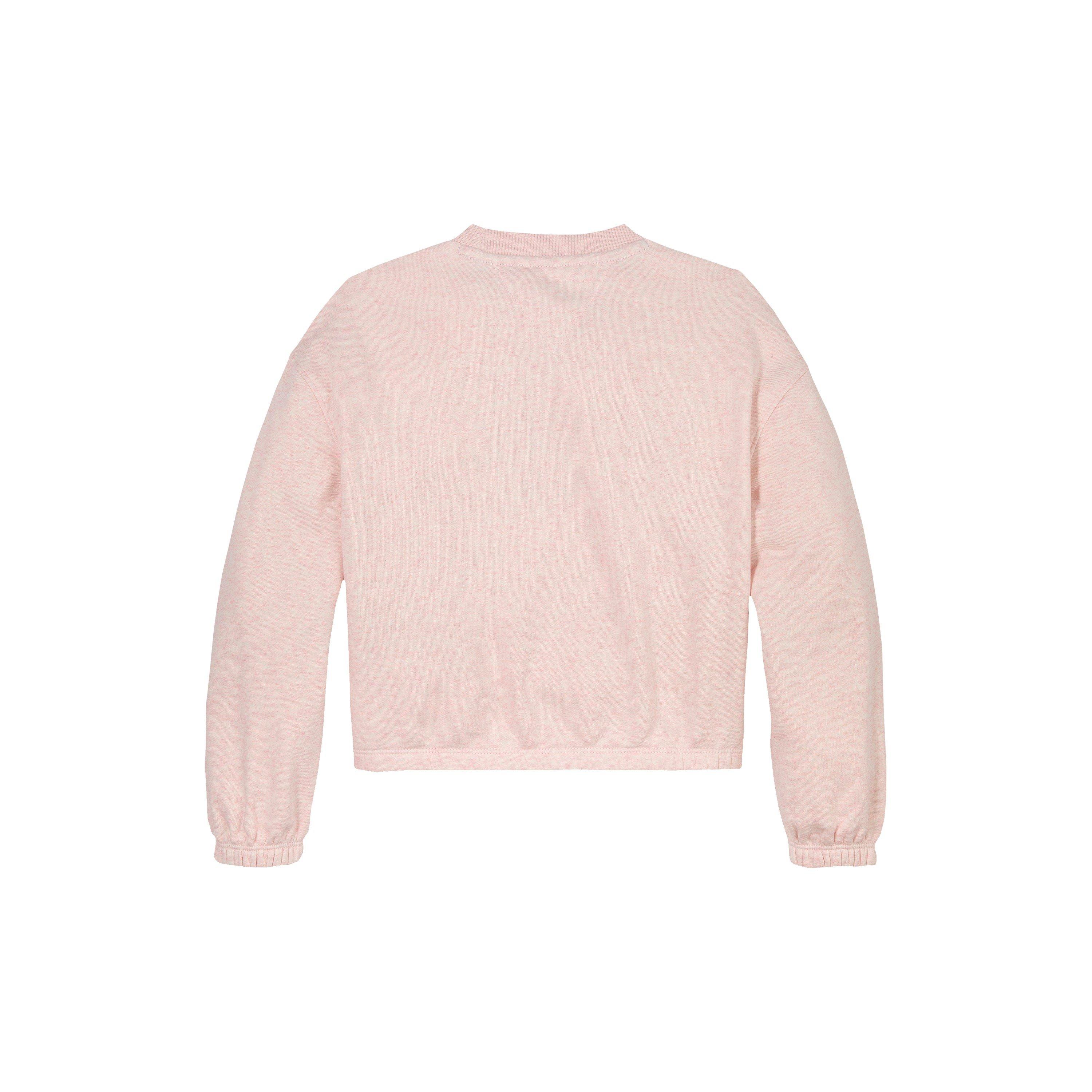 Crl Ice Hthr - Tommy Hilfiger - Kids' Varsity Crew Sweatshirt - 2