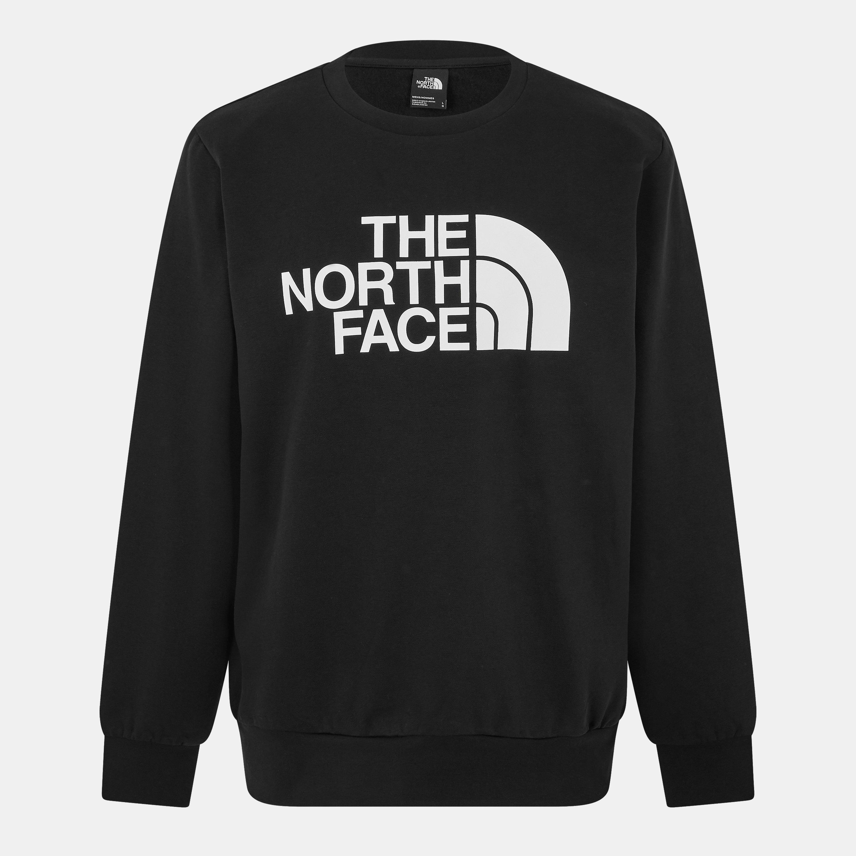 The North Face Men's Easy Black Crew Sweatshirt - Tnf Black - Medium