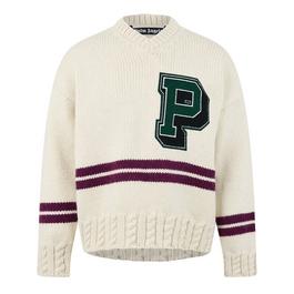 Palm Angels College V Neck Sweater