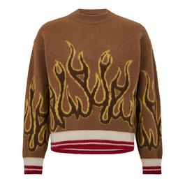 Palm Angels Burning Sweater Sn99