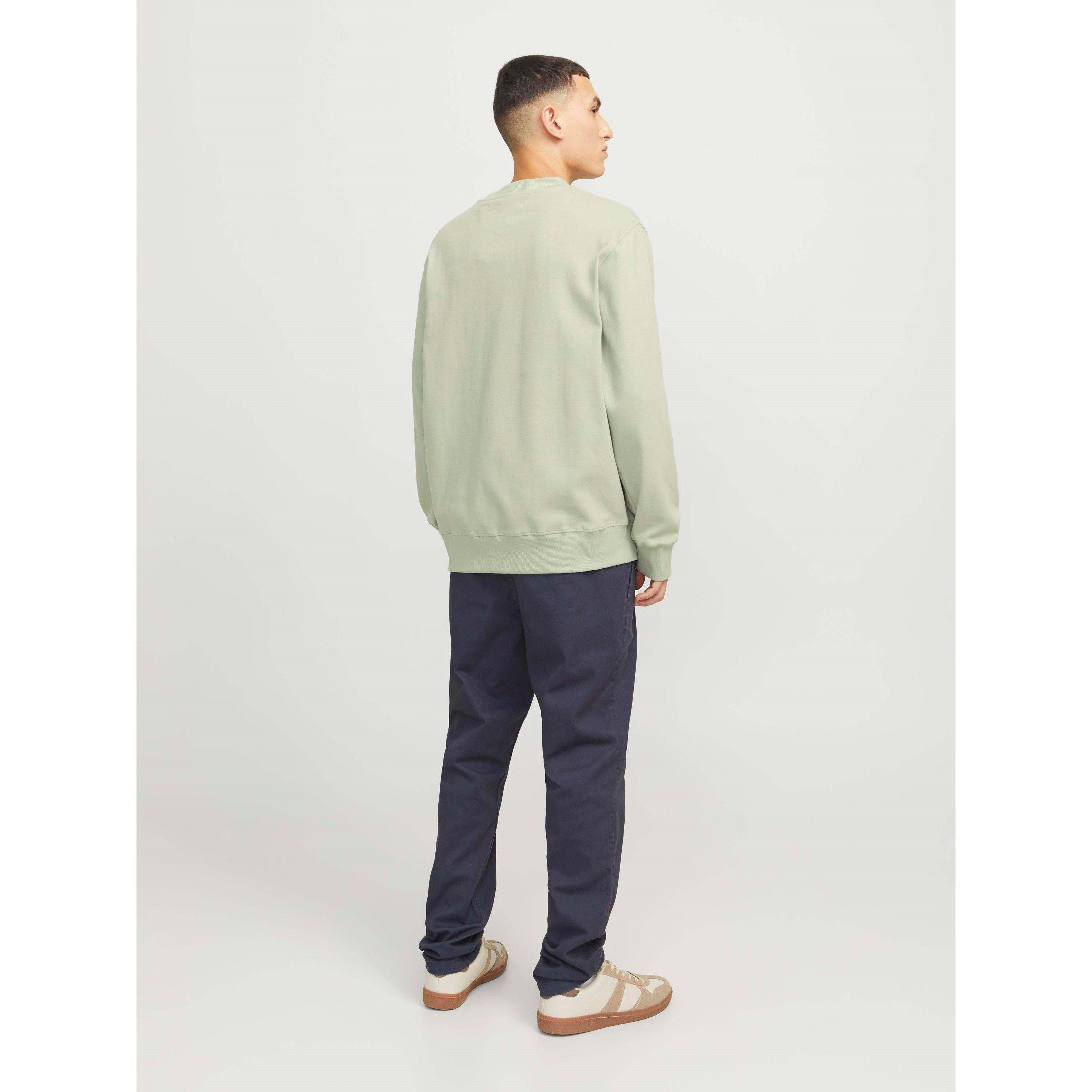 Aqua Gray - Jack and Jones - Jack Crw Neck Sweat Sn99 - 3
