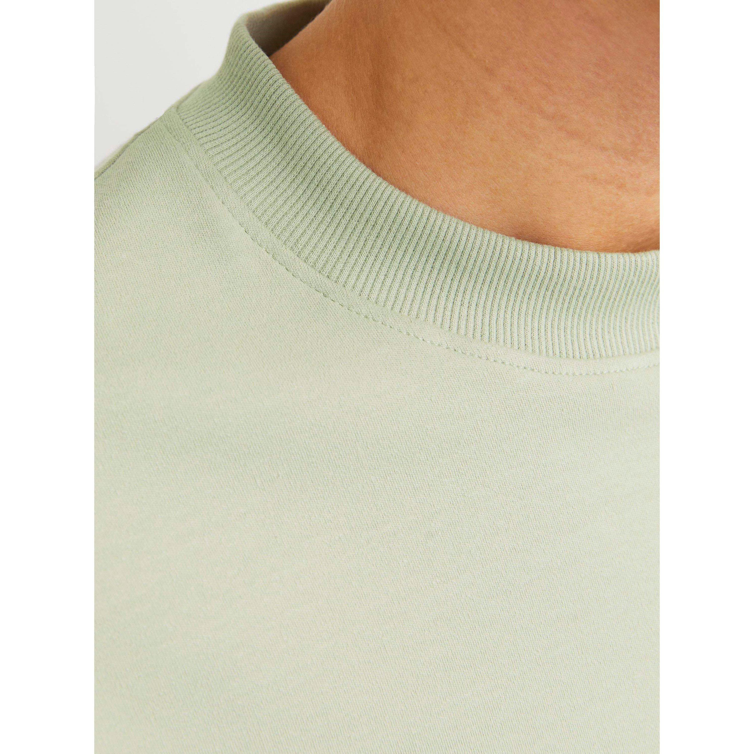 Aqua Gray - Jack and Jones - Jack Crw Neck Sweat Sn99 - 4
