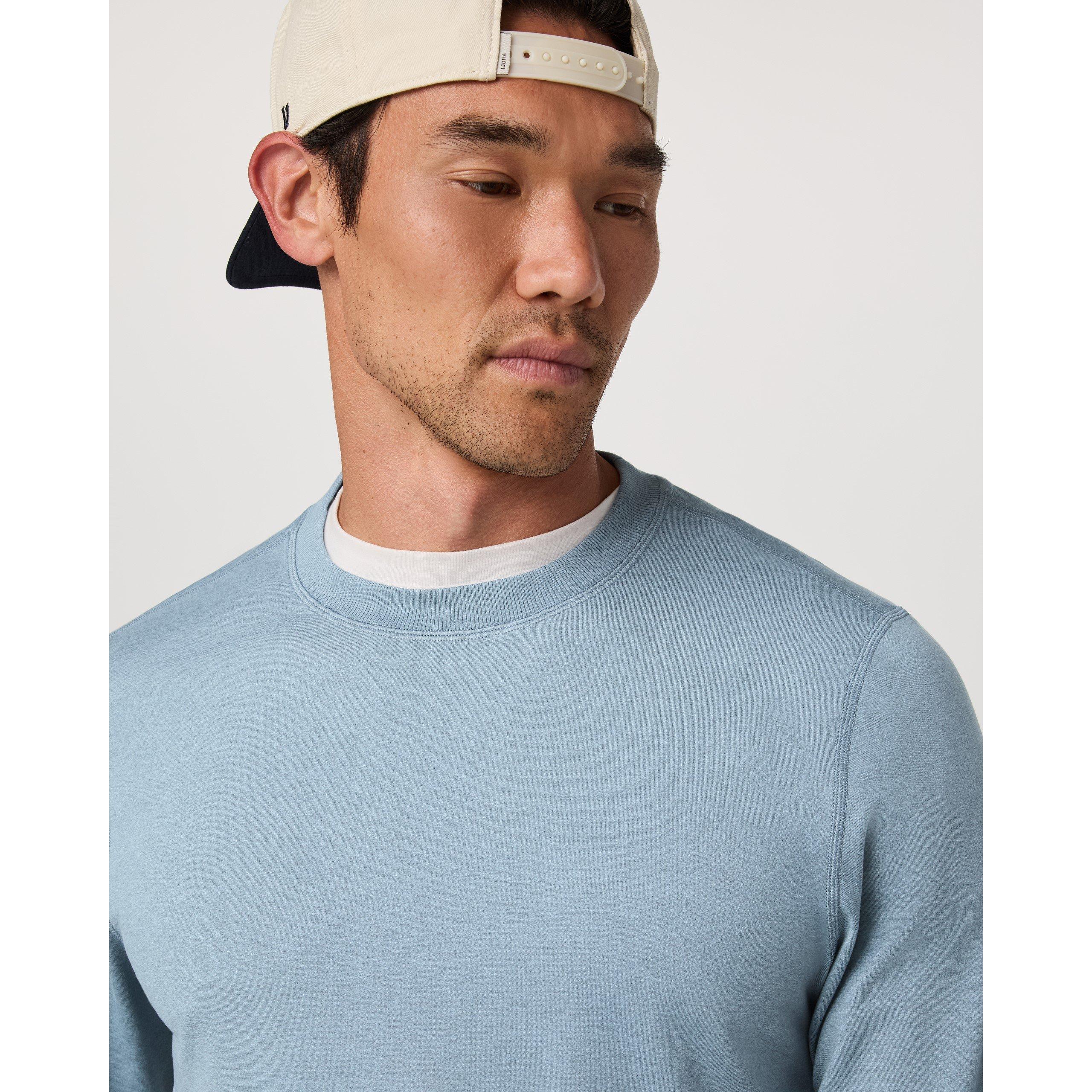 Grey - Vuori - Men's Ponto Tailored Fit Crew Sweatshirt - 3