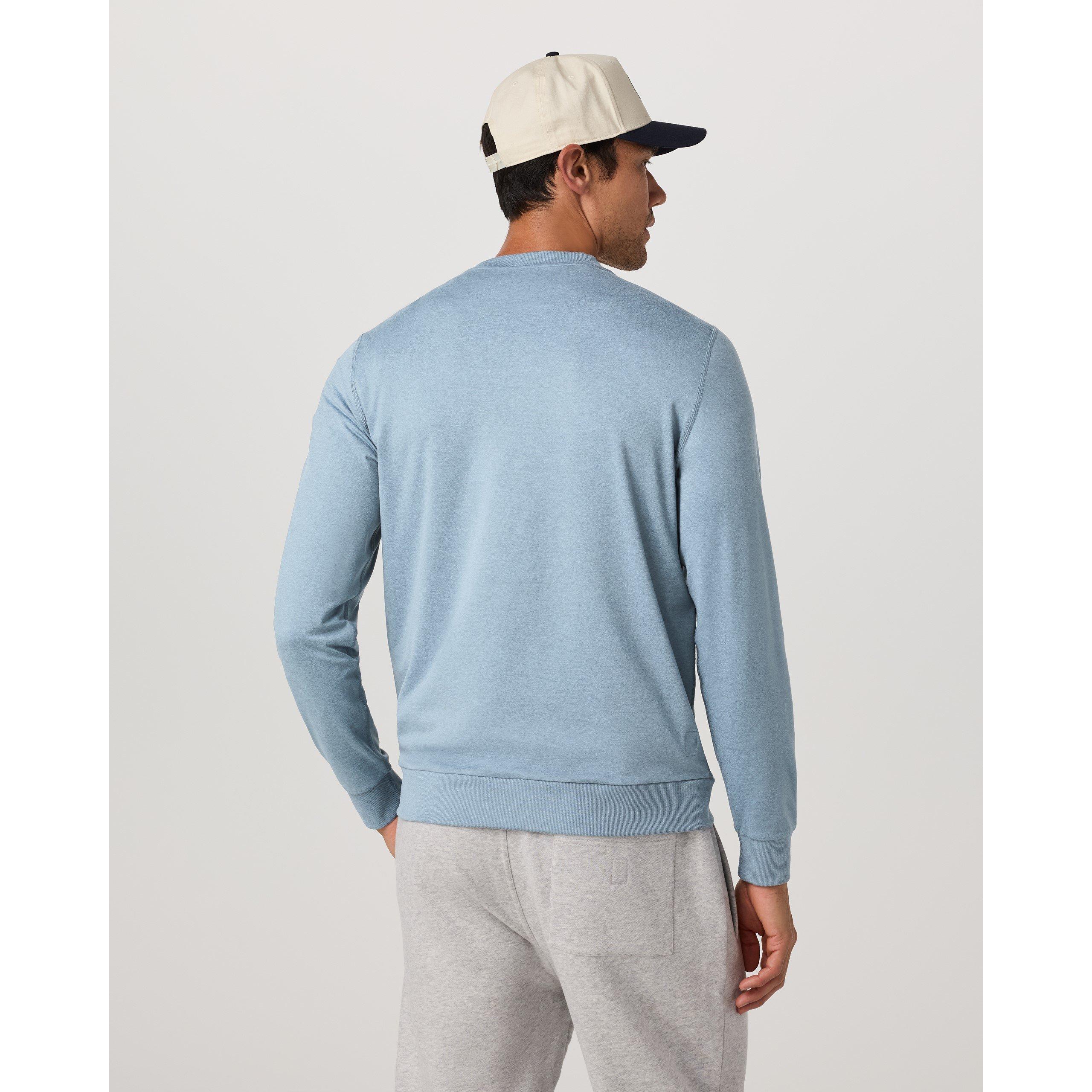 Grey - Vuori - Men's Ponto Tailored Fit Crew Sweatshirt - 7
