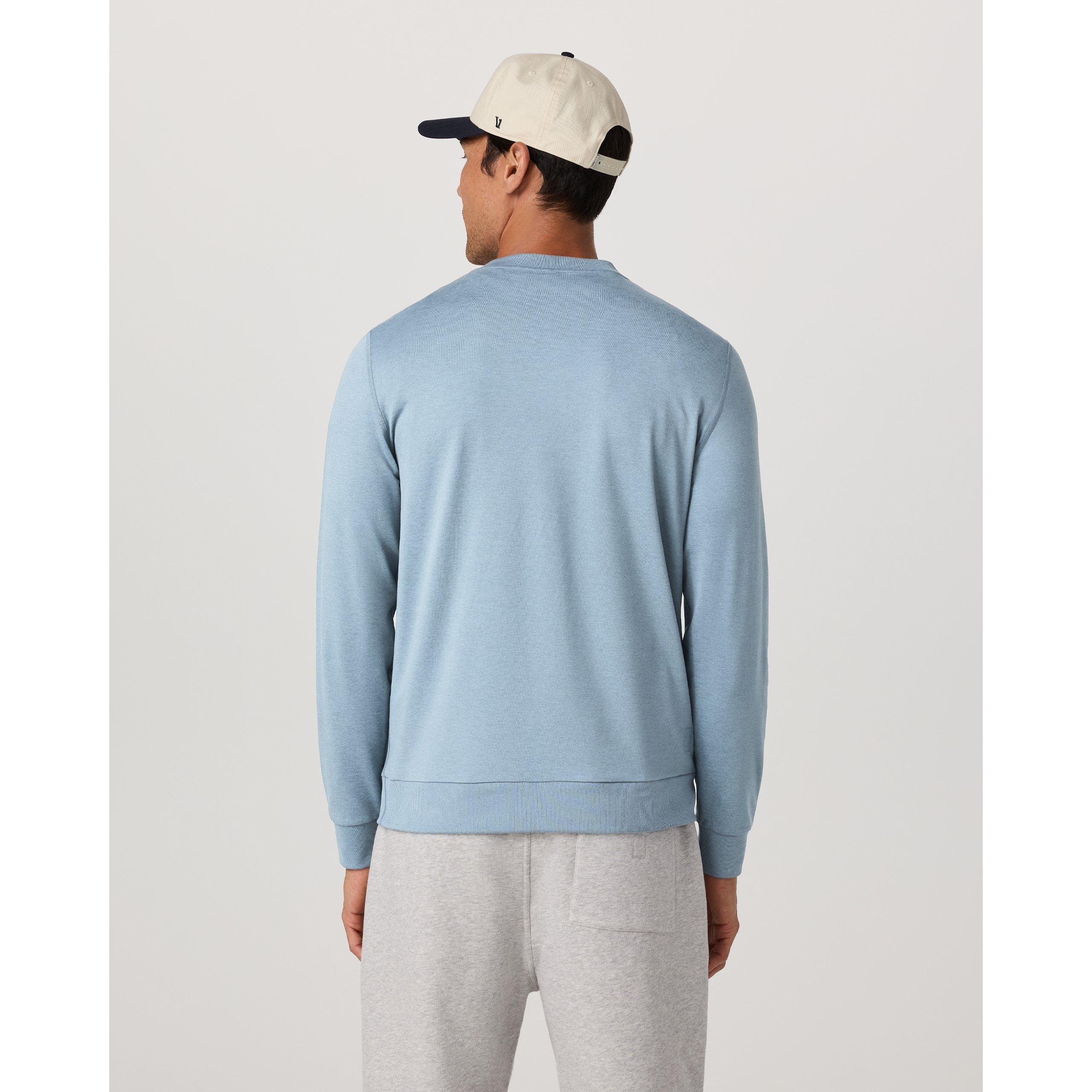 Grey - Vuori - Men's Ponto Tailored Fit Crew Sweatshirt - 8