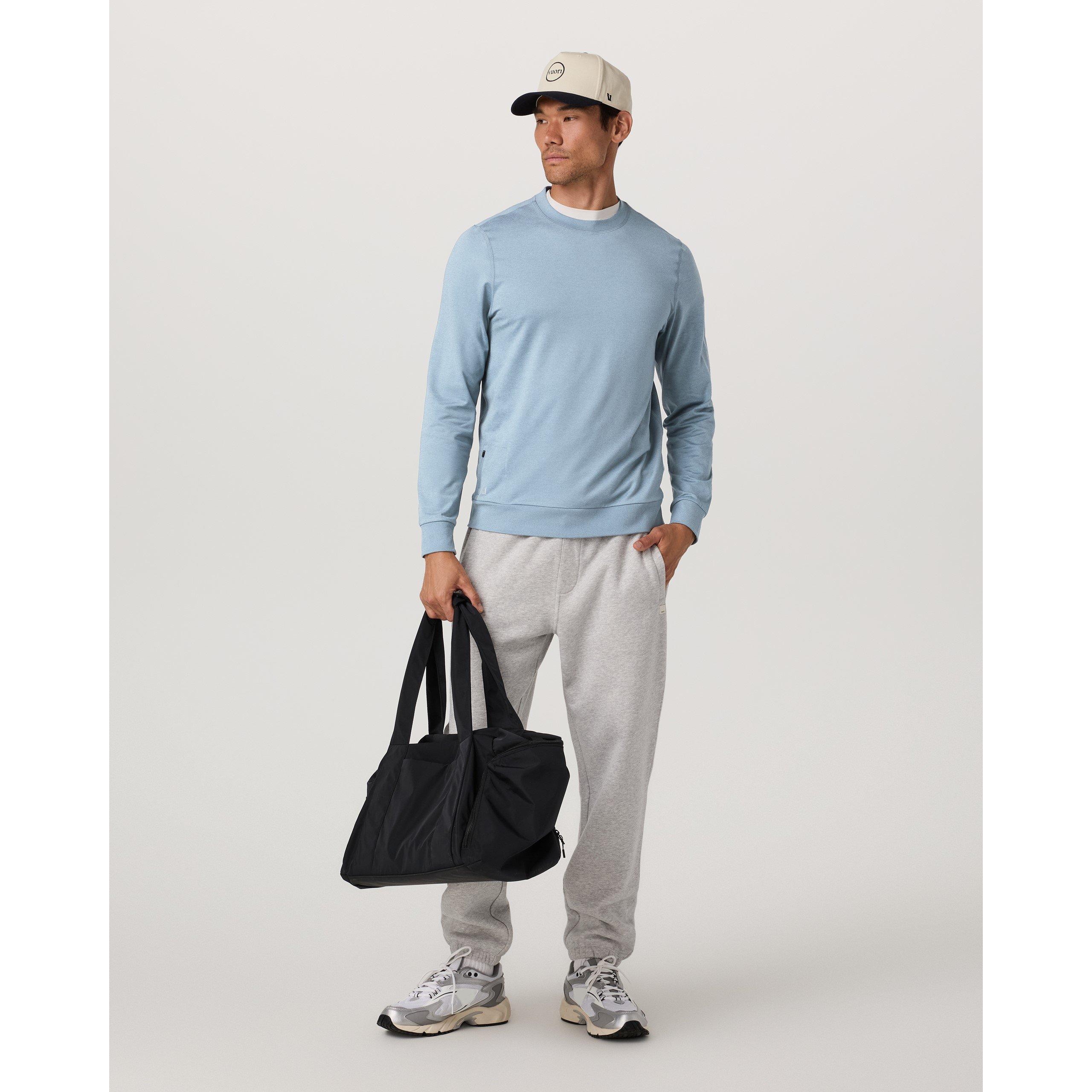 Grey - Vuori - Men's Ponto Tailored Fit Crew Sweatshirt - 9
