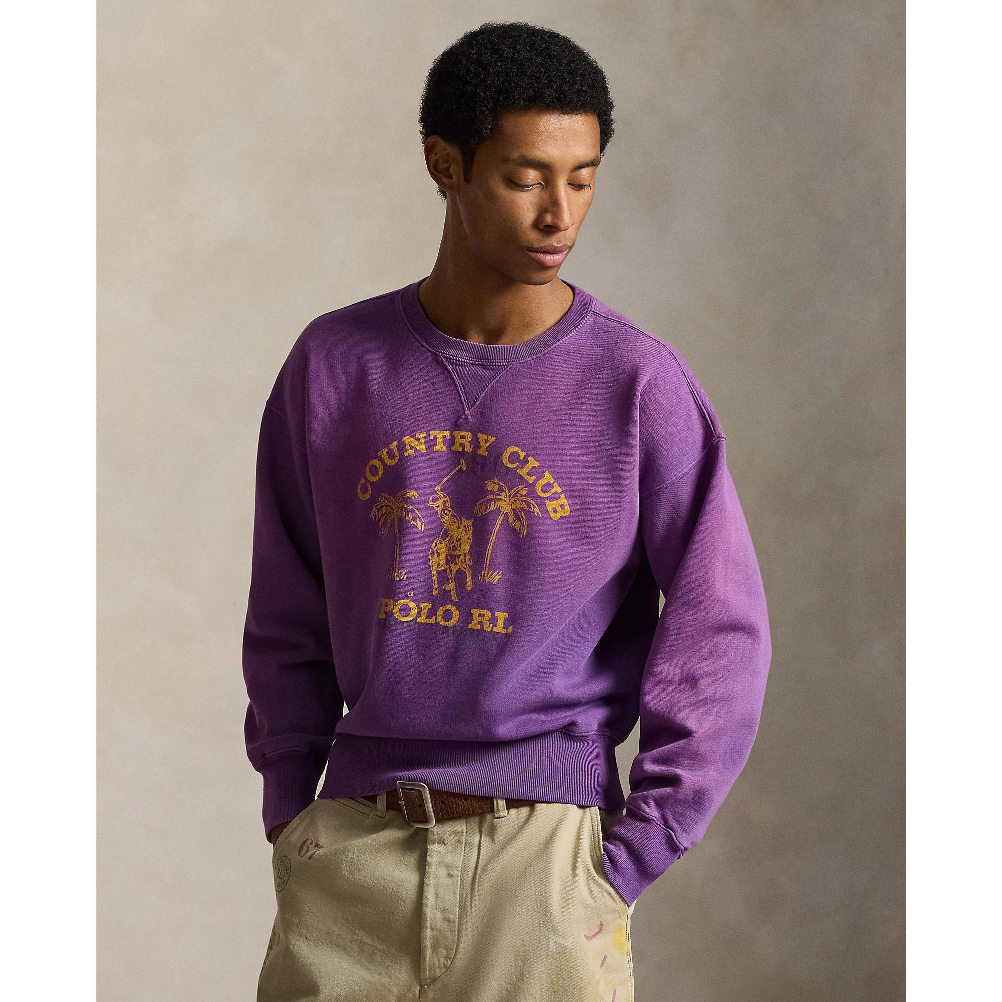 Paloma Purple - Polo Ralph Lauren - Men's Crew Sweatshirt - 2