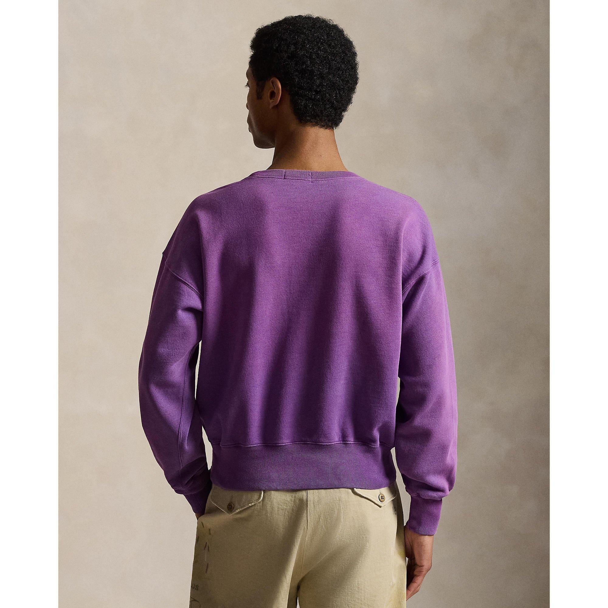Paloma Purple - Polo Ralph Lauren - Men's Crew Sweatshirt - 3